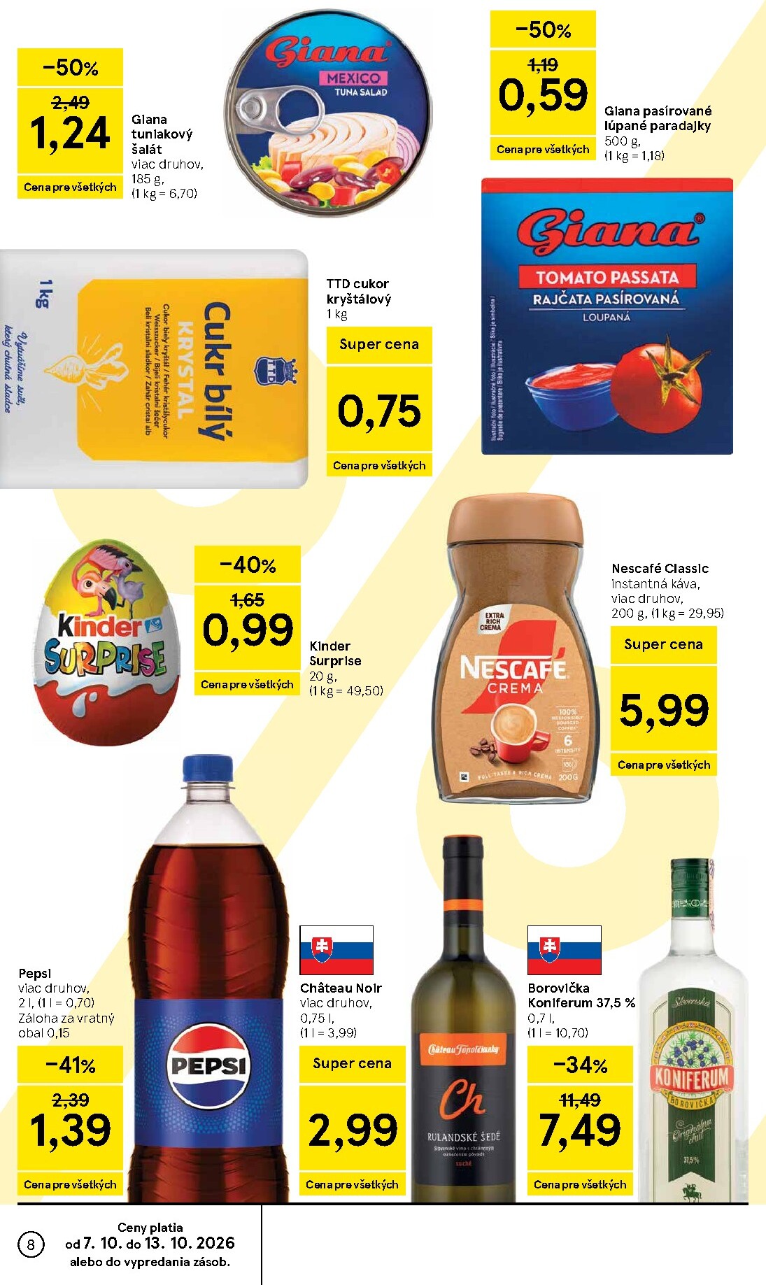 tesco - Nový Tesco leták od stredy, 07.10.2026 do utorka, 13.10.2026 - page: 8