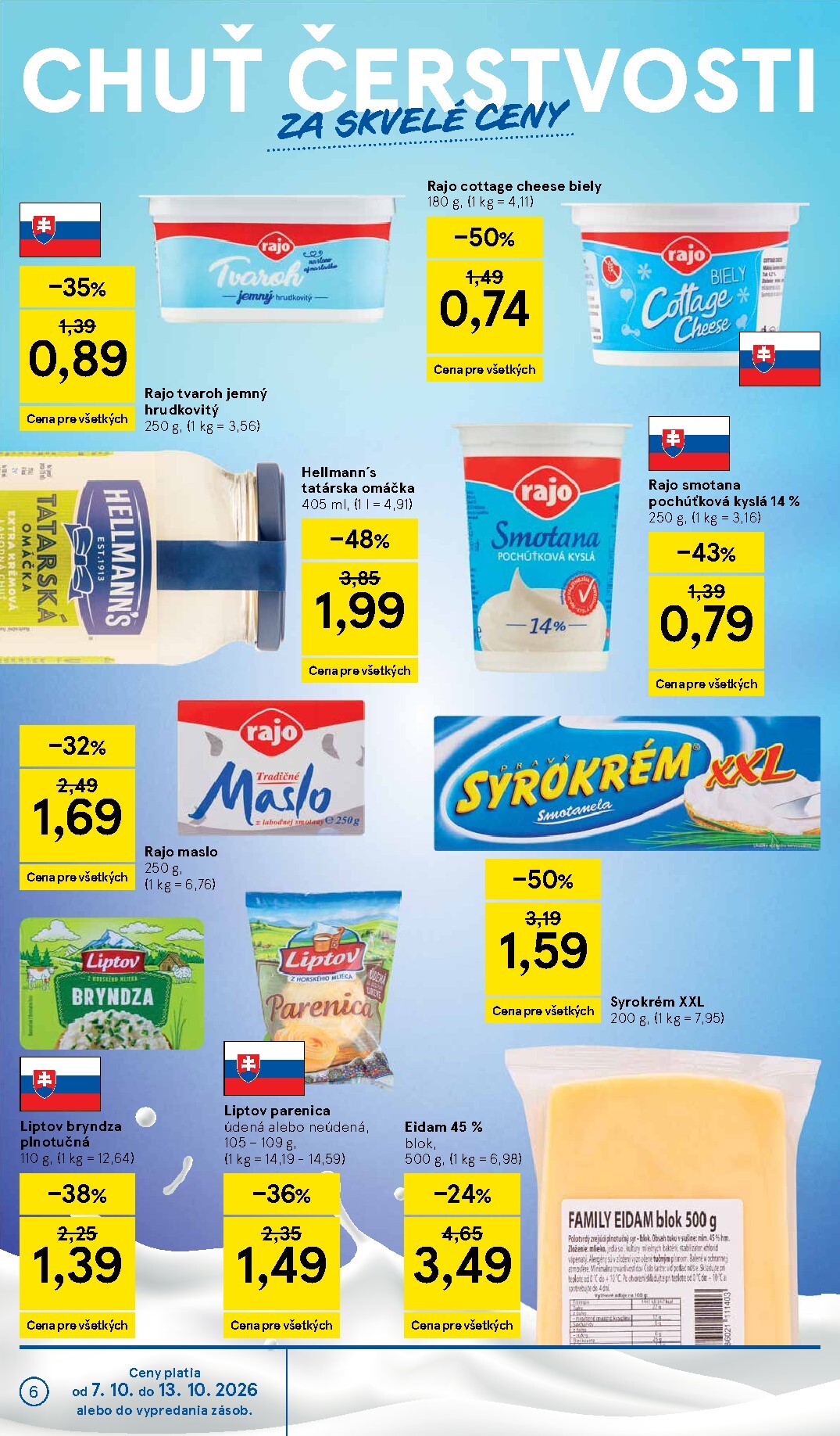 tesco - Nový Tesco leták od stredy, 07.10.2026 do utorka, 13.10.2026 - page: 6
