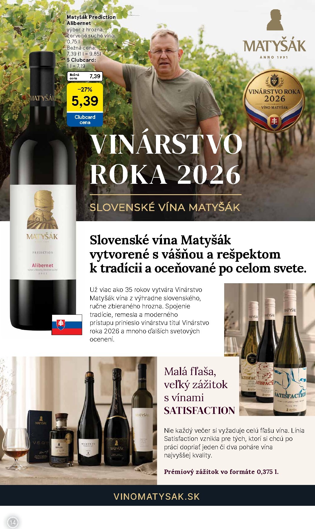 tesco - Aktuálny Tesco - Katalóg vín leták od pondelka, 05.10.2026 do pondelka, 02.11.2026 - page: 14
