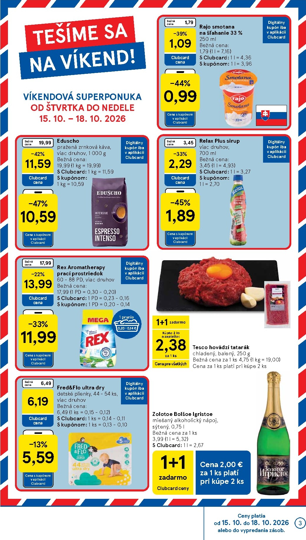 tesco - Nový Tesco leták od stredy, 14.10.2026 do utorka, 20.10.2026 - page: 3