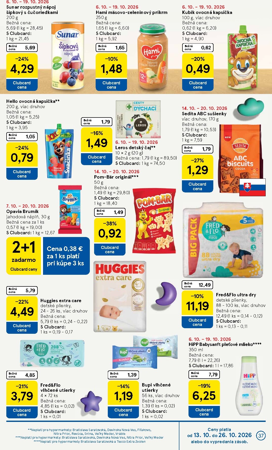 tesco - Nový Tesco leták od stredy, 14.10.2026 do utorka, 20.10.2026 - page: 37