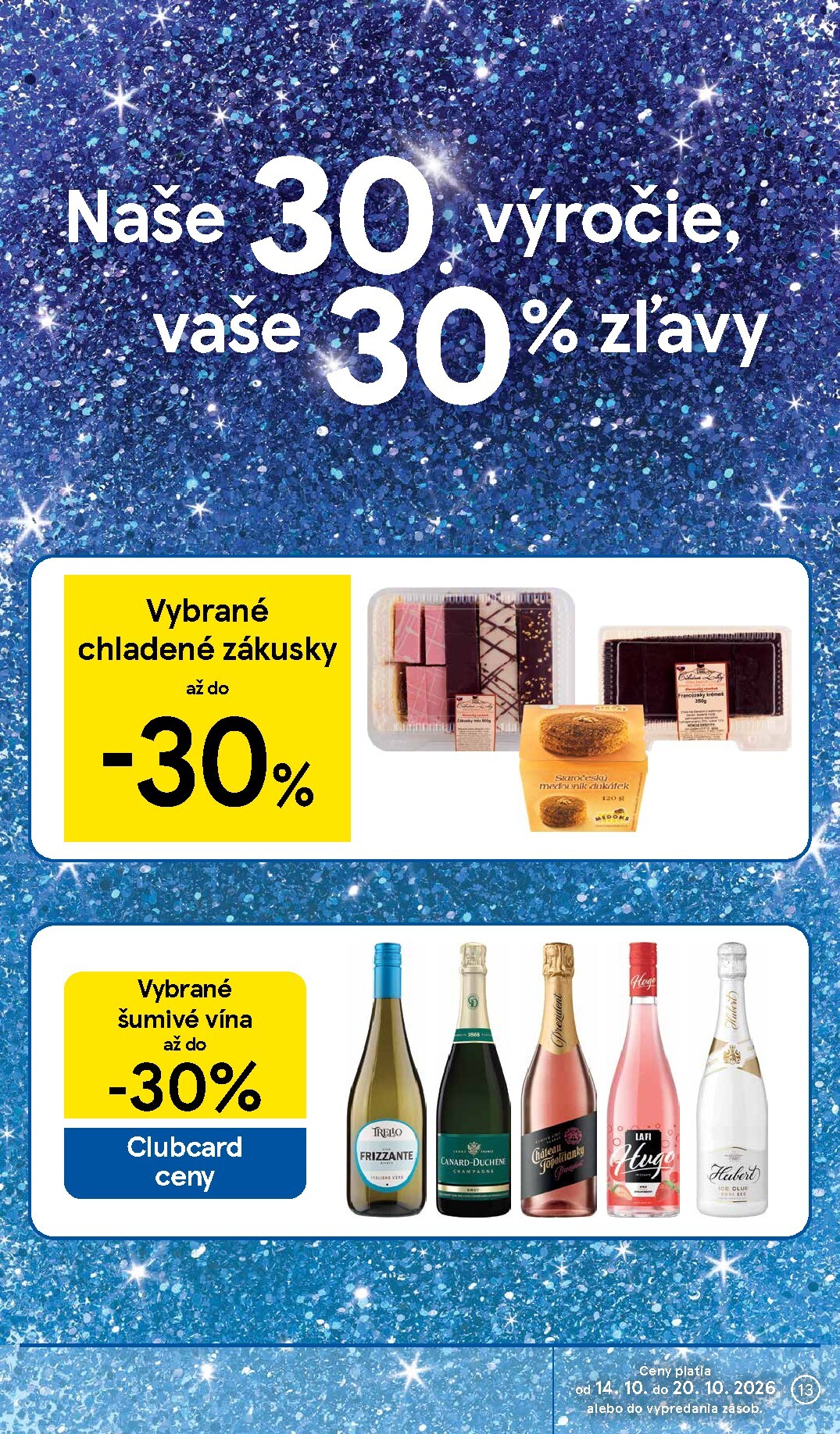 tesco - Nový Tesco supermarket leták od stredy, 14.10.2026 do utorka, 20.10.2026 - page: 13