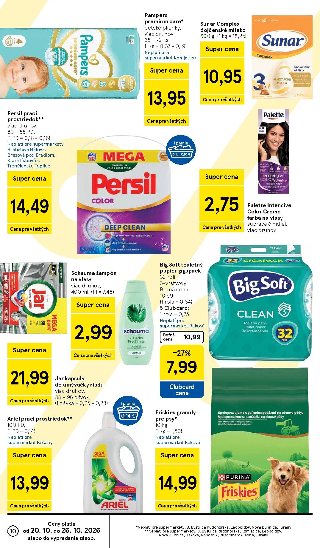 tesco - Nový Tesco supermarket leták od stredy, 21.10.2026 do utorka, 27.10.2026 - page: 10
