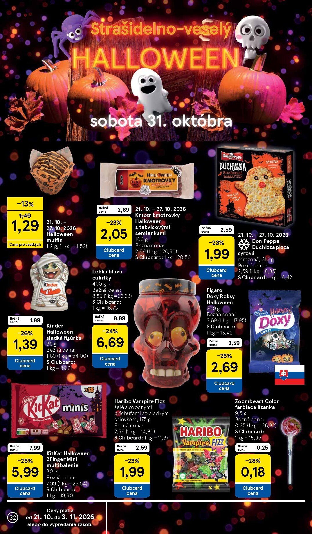 tesco - Nový Tesco leták od stredy, 21.10.2026 do utorka, 27.10.2026 - page: 32
