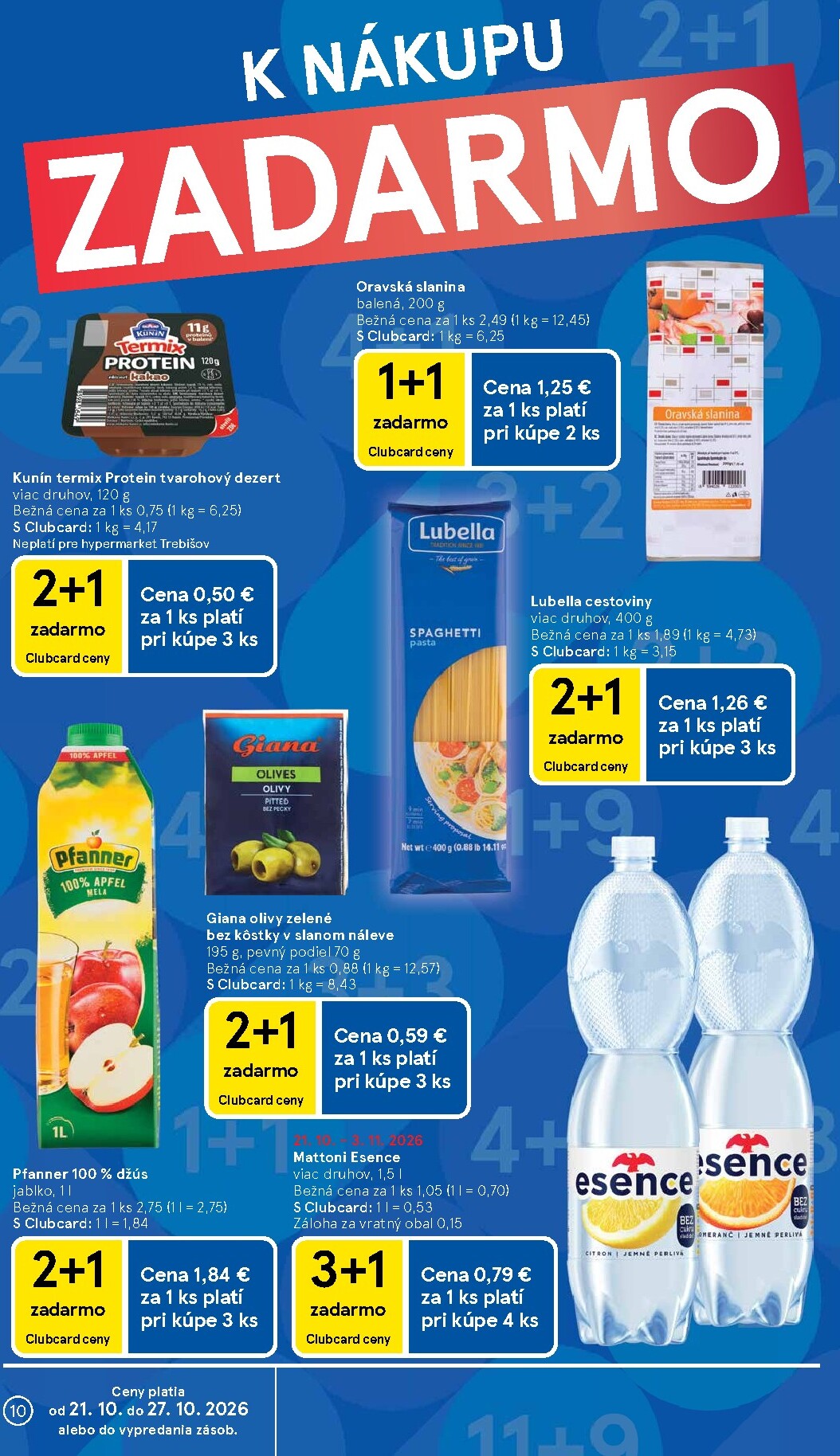 tesco - Nový Tesco leták od stredy, 21.10.2026 do utorka, 27.10.2026 - page: 10