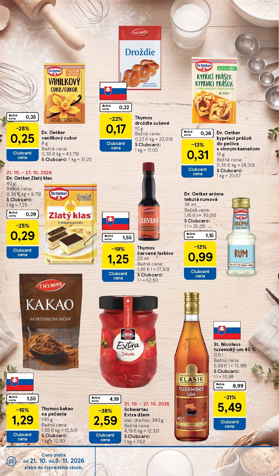 tesco - Nový Tesco leták od stredy, 21.10.2026 do utorka, 27.10.2026 - page: 28