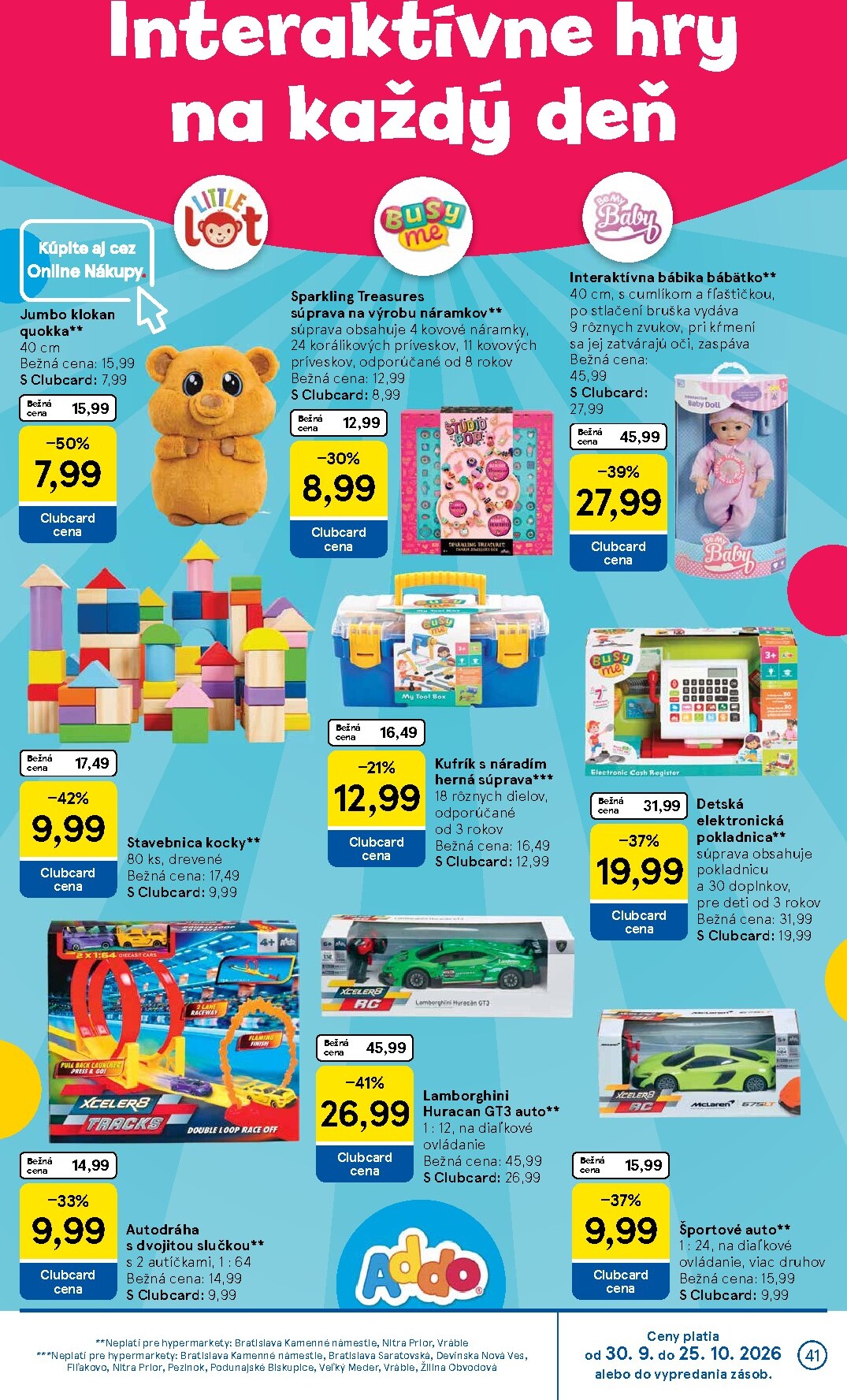 tesco - Nový Tesco leták od stredy, 21.10.2026 do utorka, 27.10.2026 - page: 41