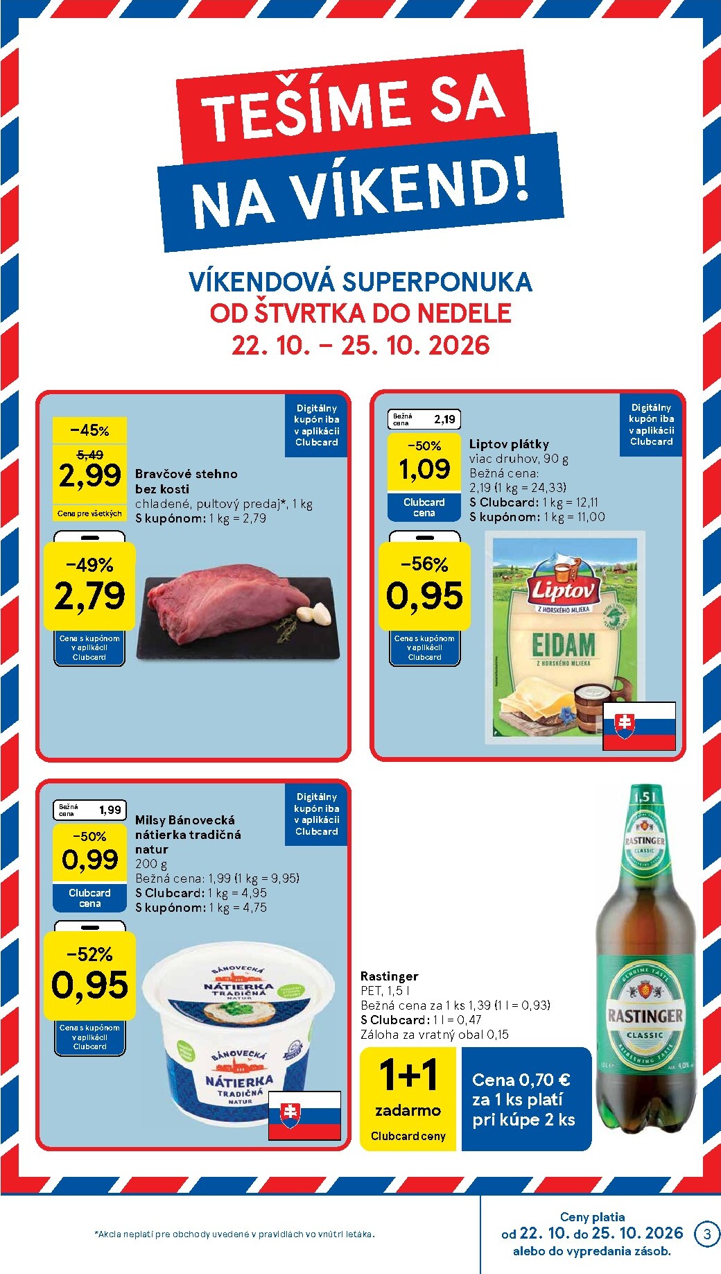 tesco - Nový Tesco leták od stredy, 21.10.2026 do utorka, 27.10.2026 - page: 3