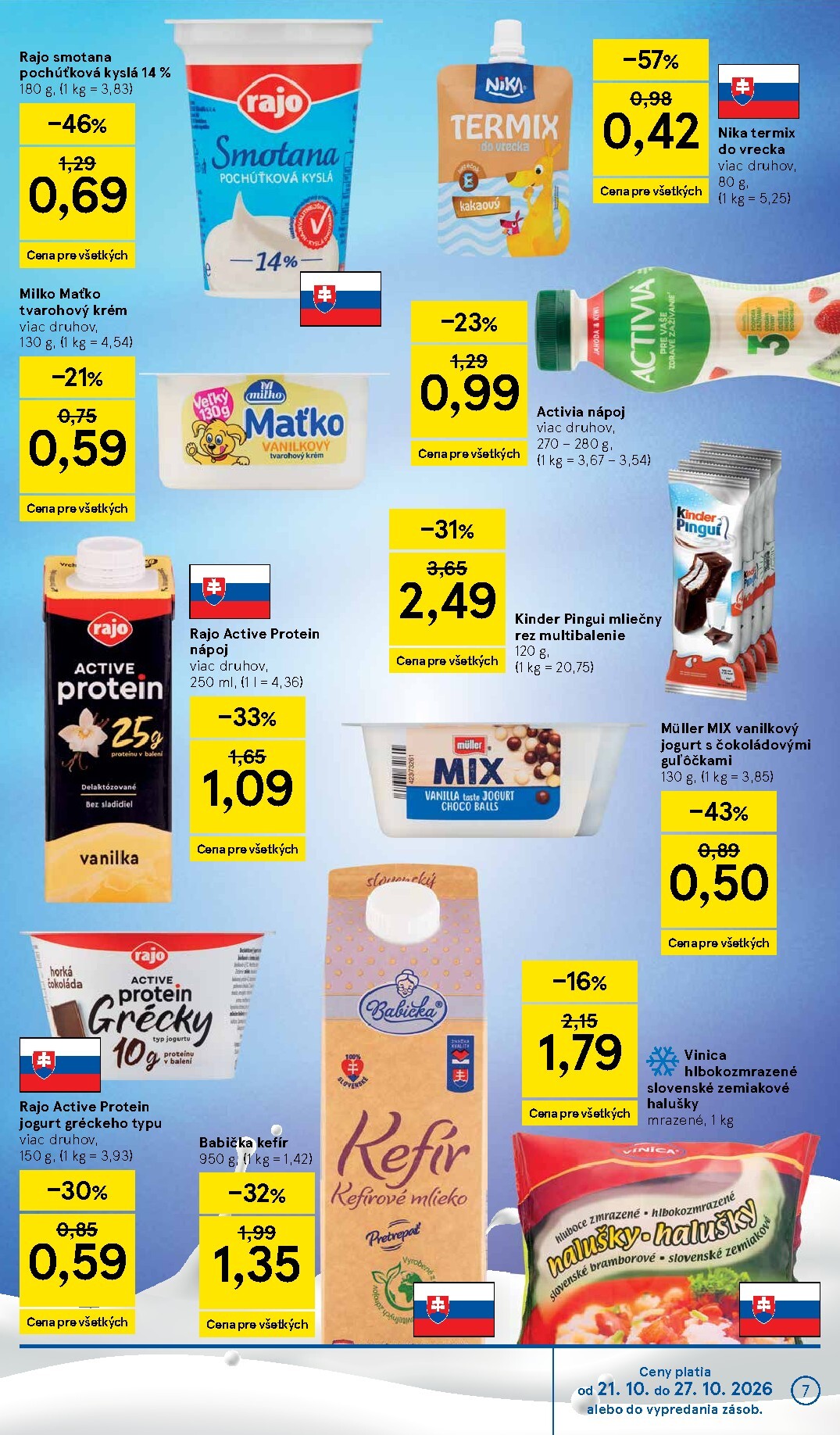 tesco - Nový Tesco leták od stredy, 21.10.2026 do utorka, 27.10.2026 - page: 7