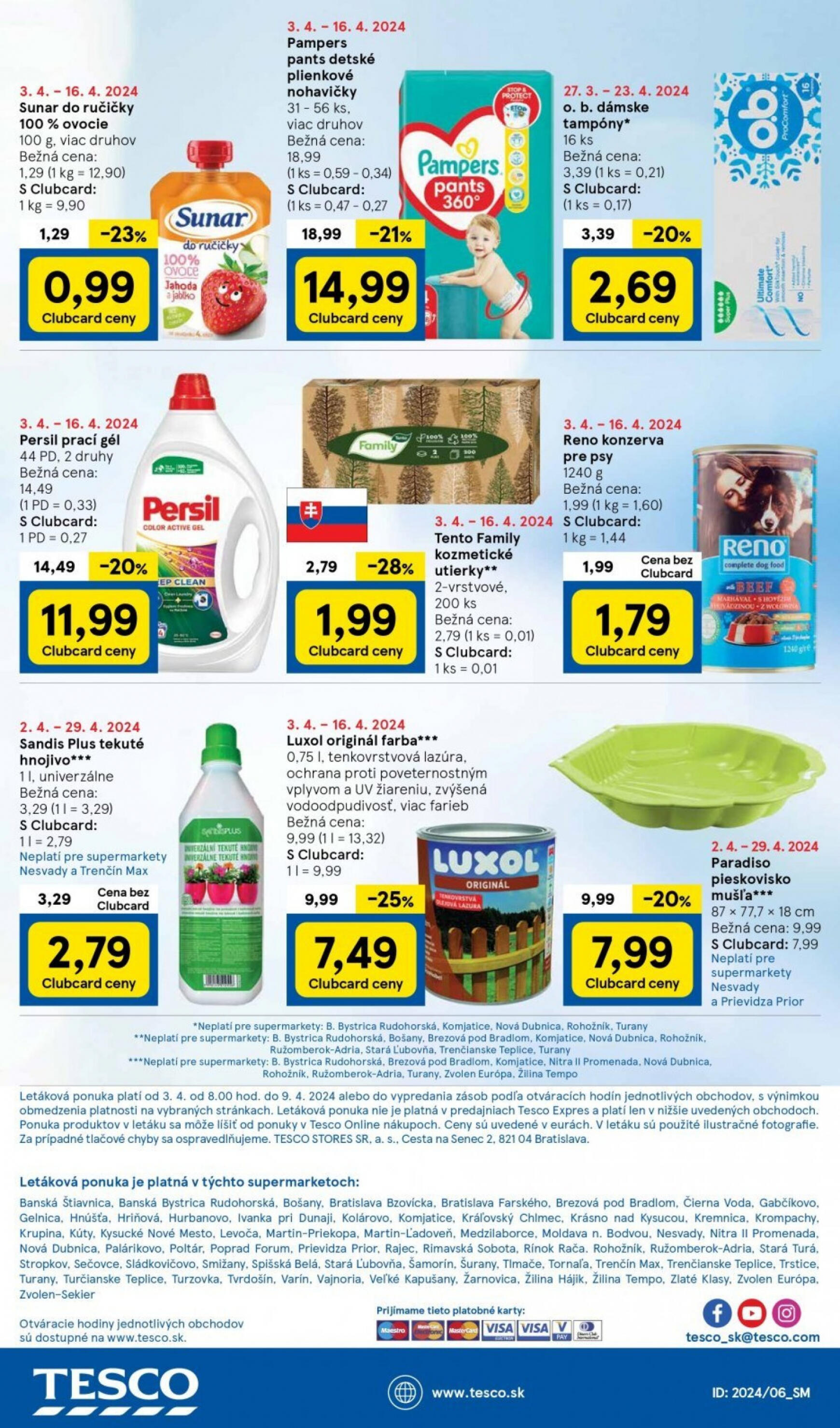 tesco - Tesco supermarket platný od 03.04.2024 - page: 18