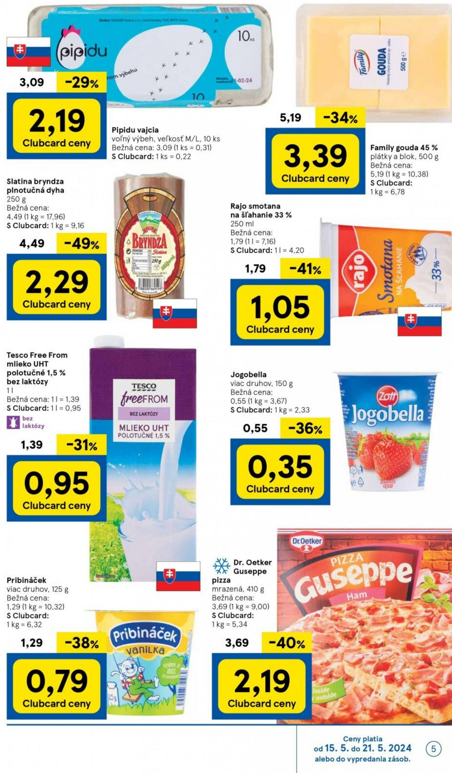 tesco - Tesco supermarket leták platný od 15.05. - 21.05. - page: 5