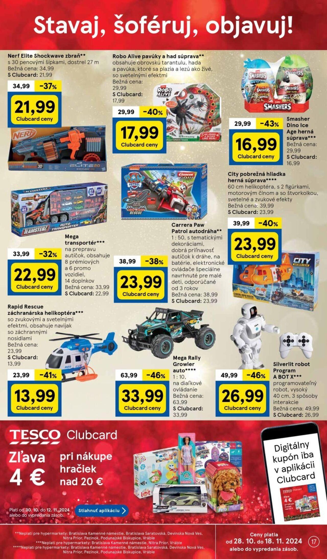 tesco - Tesco Extra - leták 30.10.2024 - 05.11.2024 - page: 17