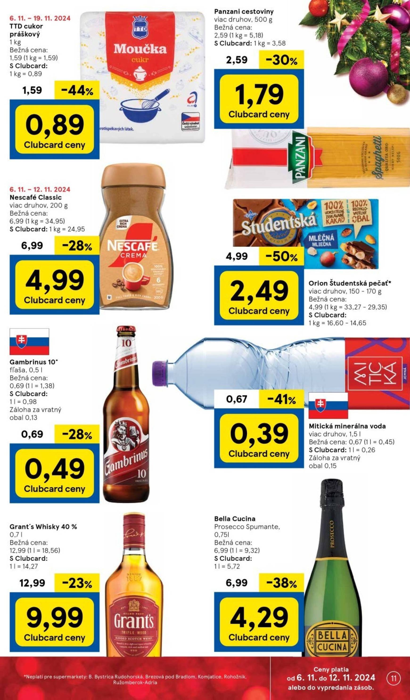 tesco - Tesco Supermarket leták platný od 06.11. - 12.11. - page: 11