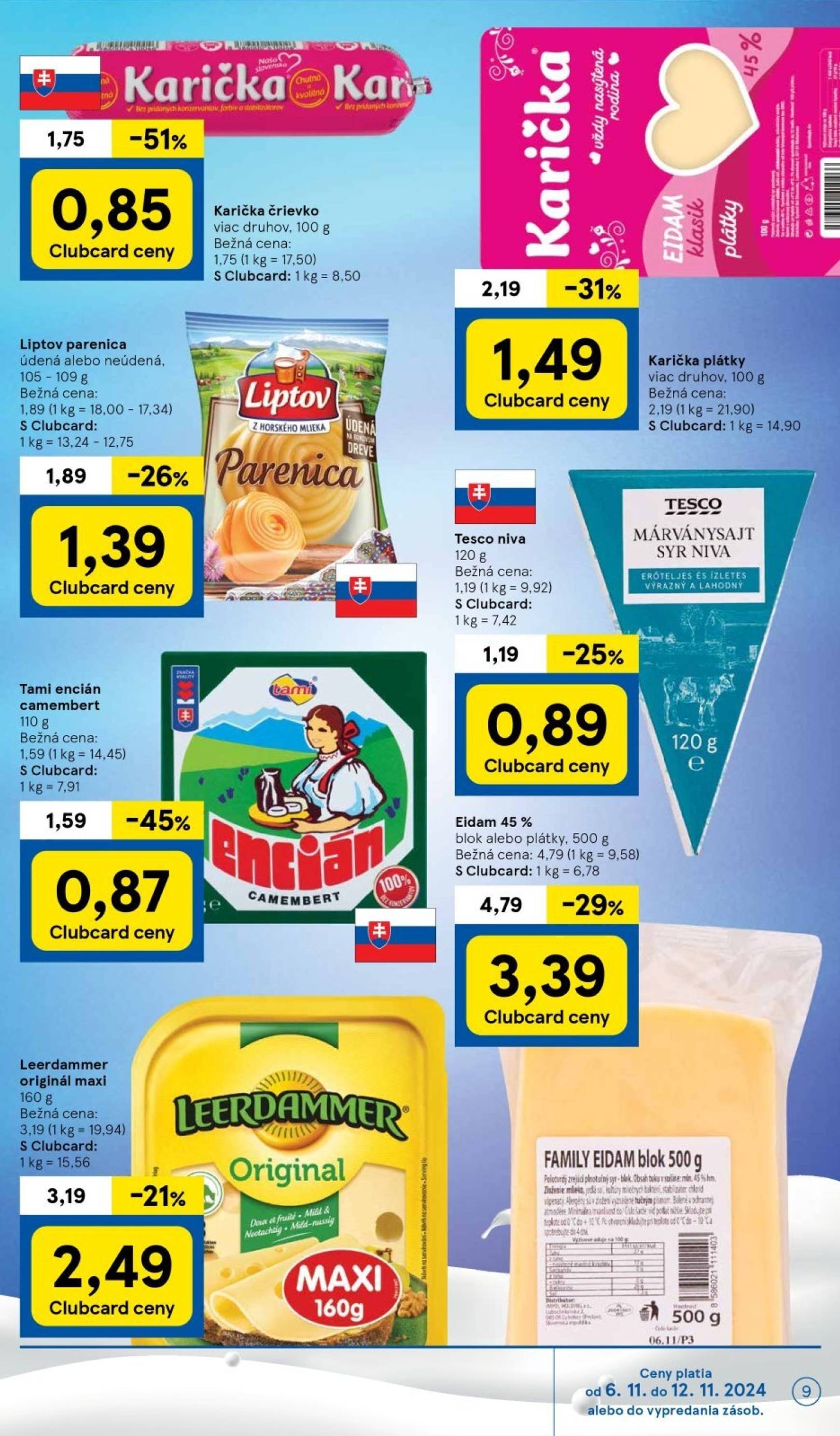 tesco - Tesco Supermarket leták platný od 06.11. - 12.11. - page: 9