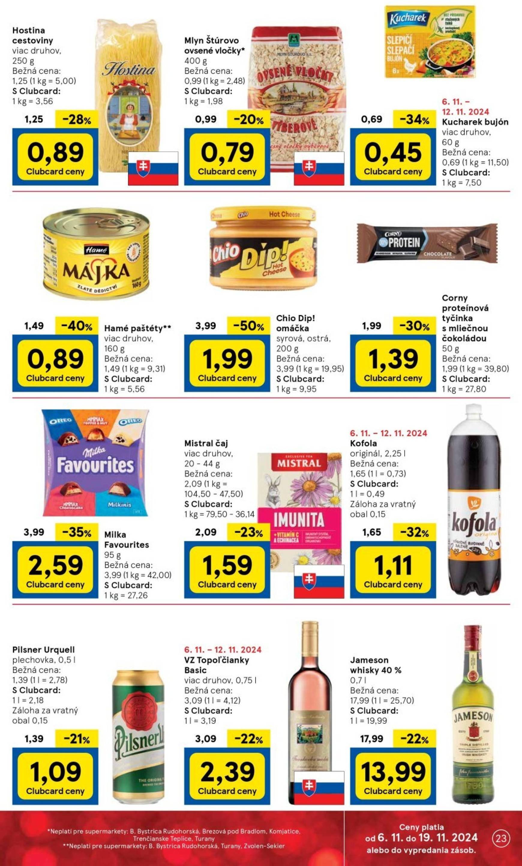 tesco - Tesco Supermarket leták platný od 06.11. - 12.11. - page: 23