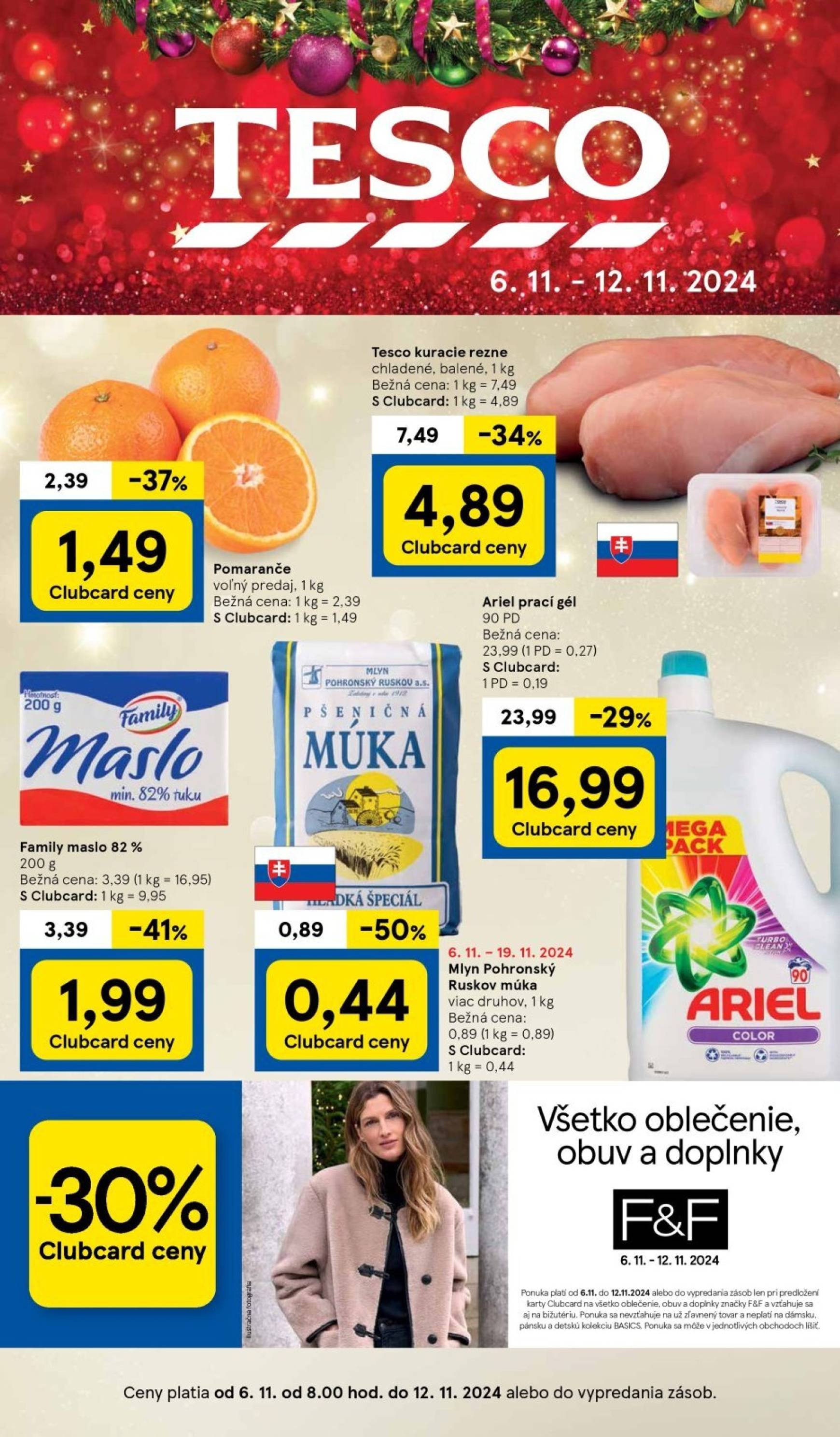 tesco - Tesco leták platný od 06.11. - 12.11.