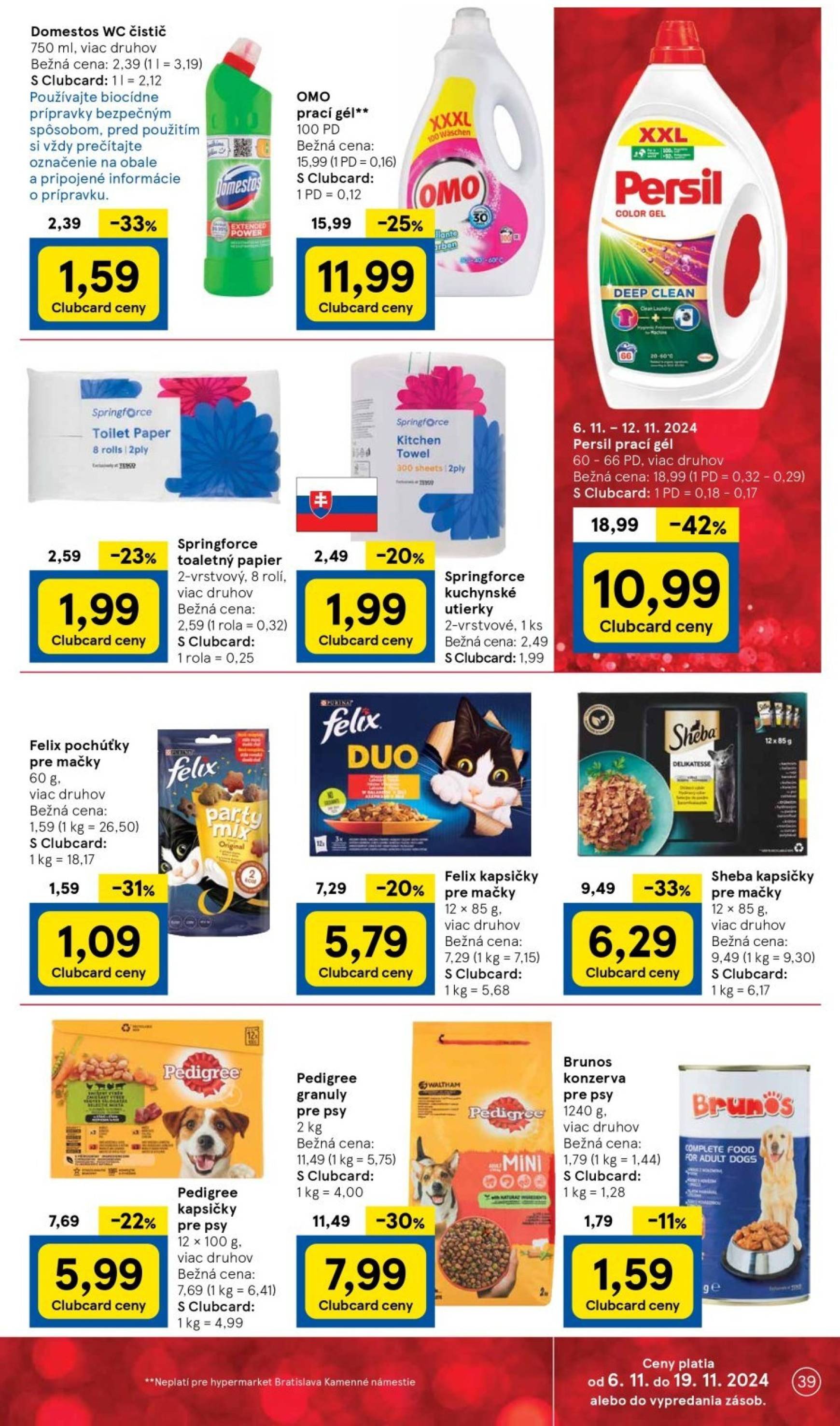 tesco - Tesco leták platný od 06.11. - 12.11. - page: 39