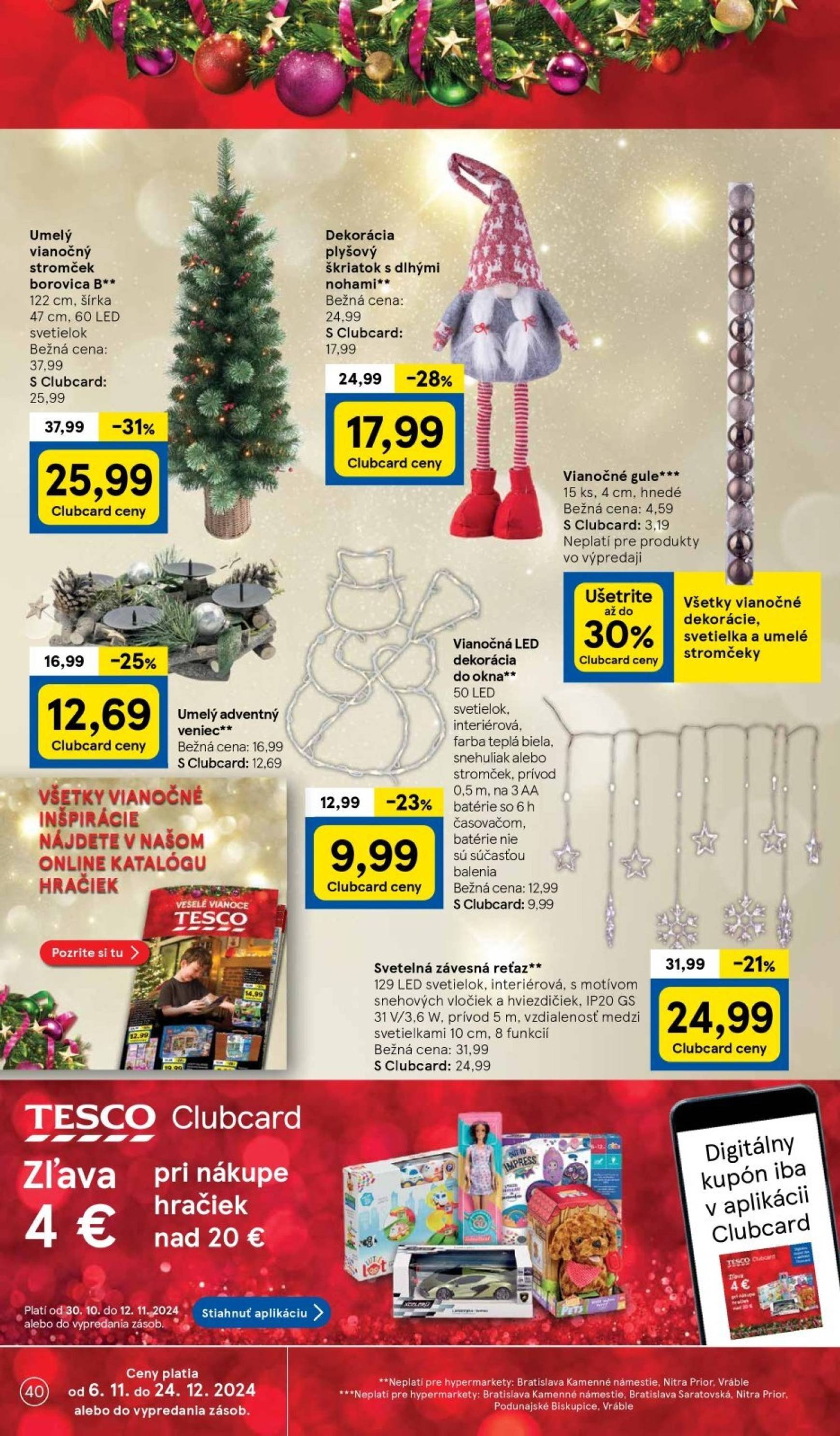 tesco - Tesco leták platný od 06.11. - 12.11. - page: 40