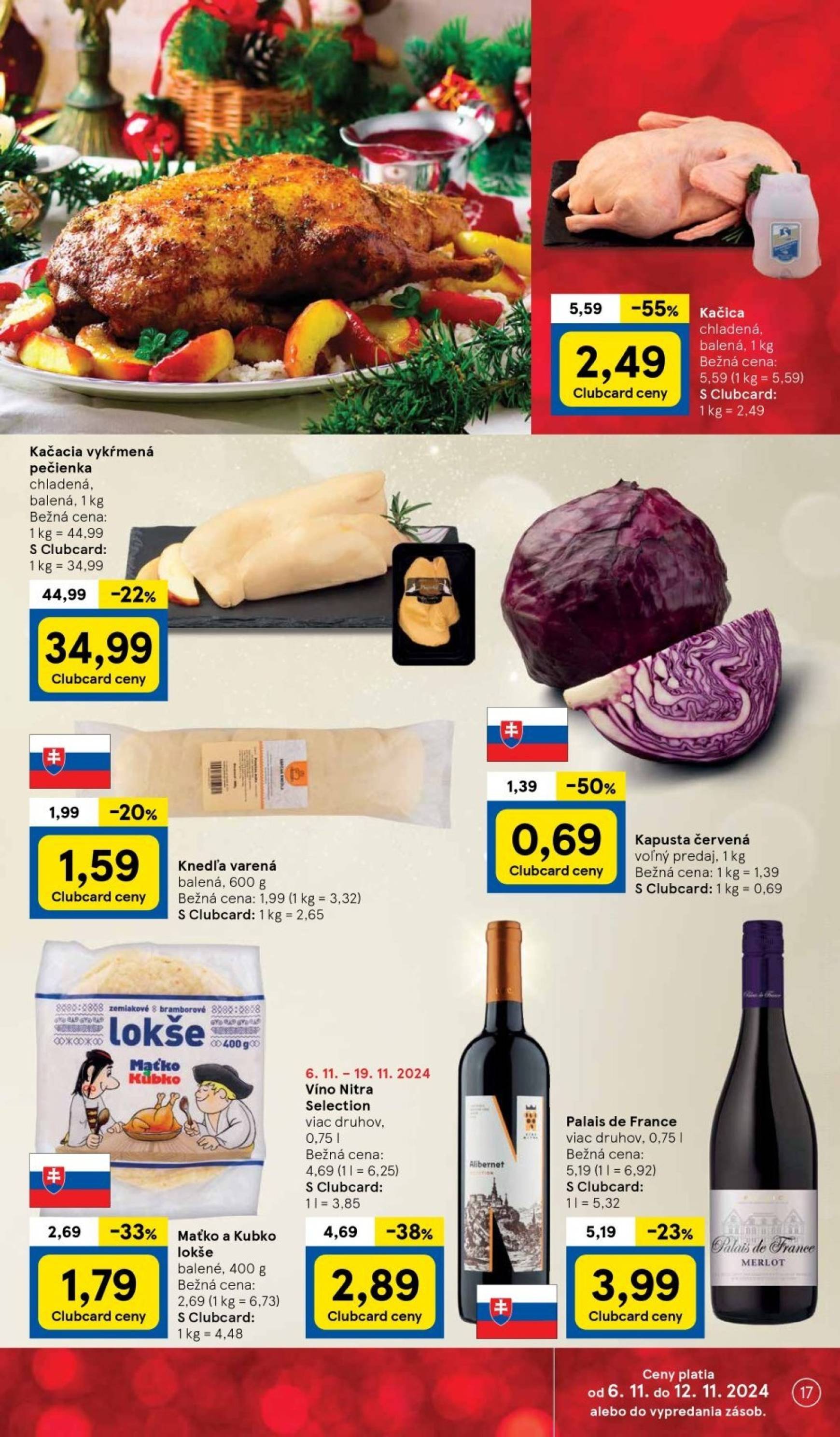 tesco - Tesco leták platný od 06.11. - 12.11. - page: 17