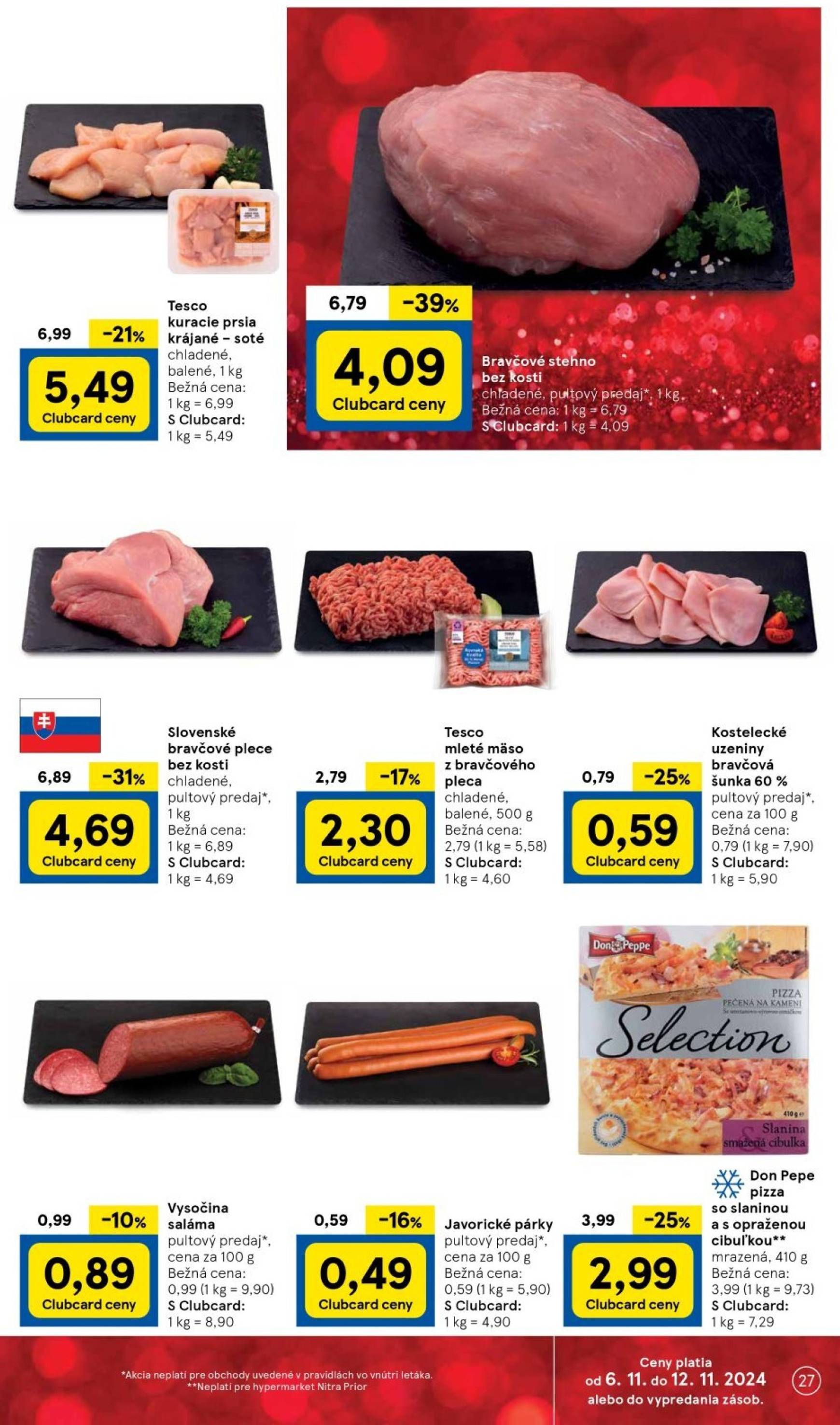 tesco - Tesco leták platný od 06.11. - 12.11. - page: 27