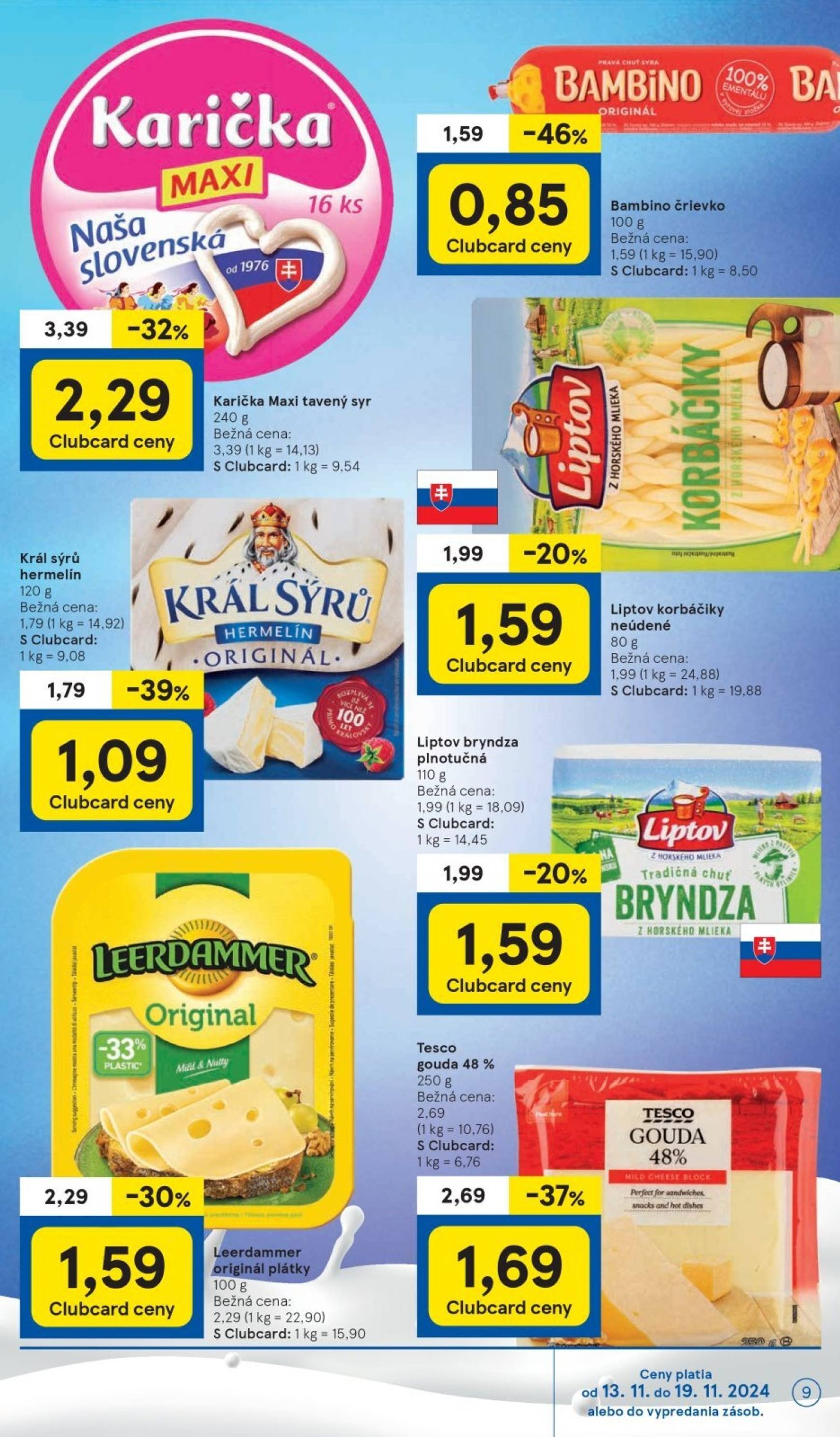 tesco - Tesco leták platný od 13.11. - 19.11. - page: 9