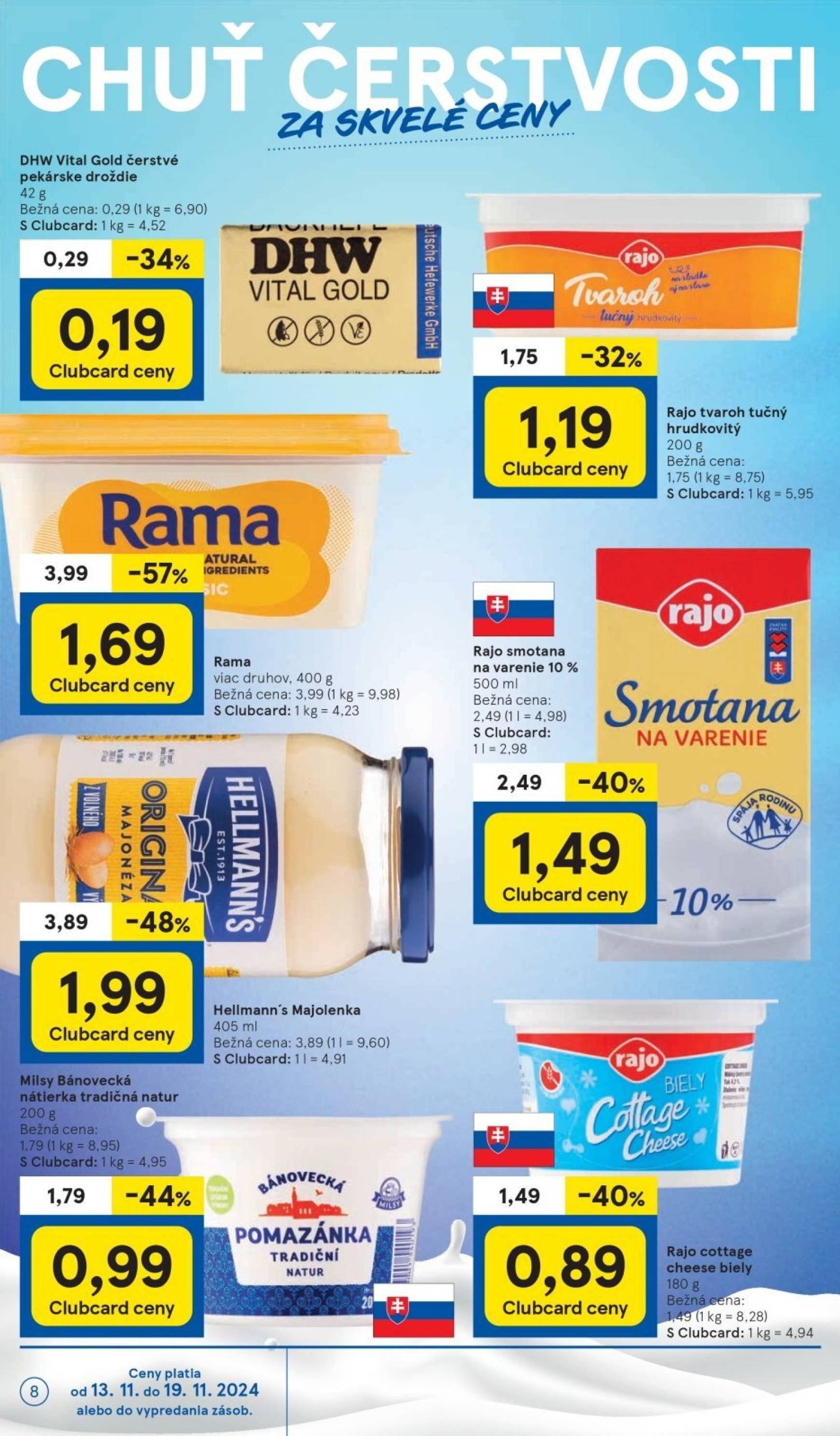 tesco - Tesco leták platný od 13.11. - 19.11. - page: 8