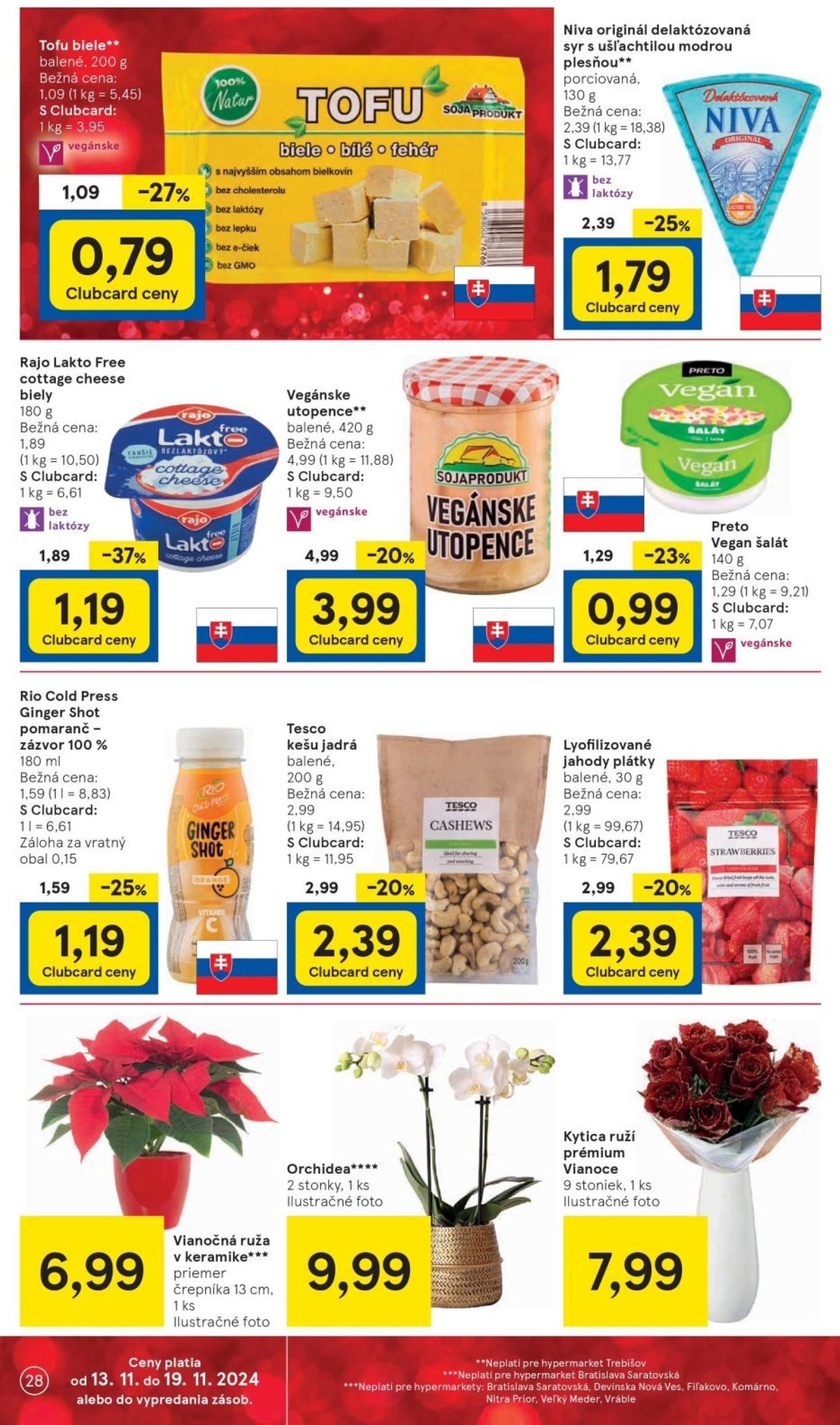 tesco - Tesco leták platný od 13.11. - 19.11. - page: 28