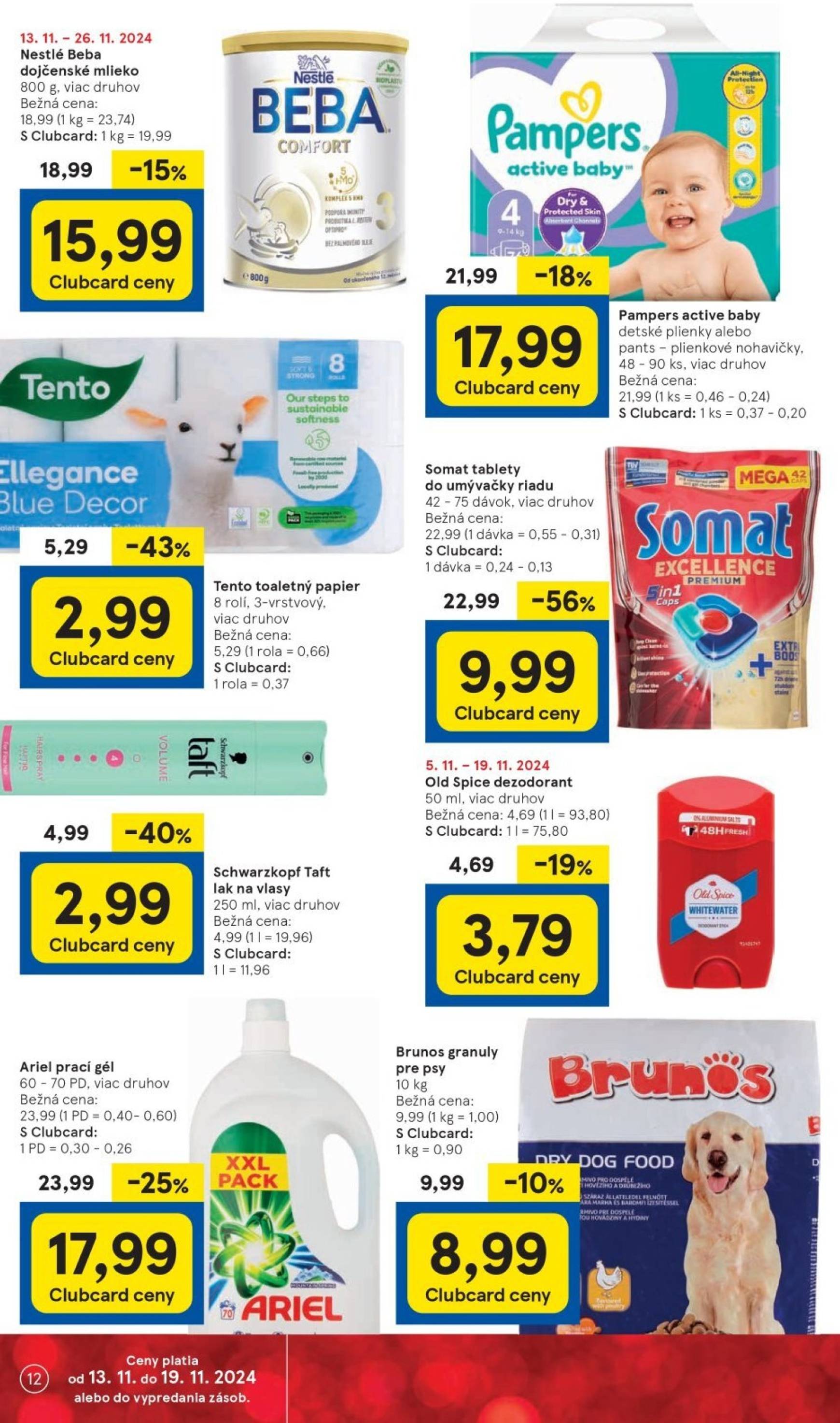 tesco - Tesco leták platný od 13.11. - 19.11. - page: 12