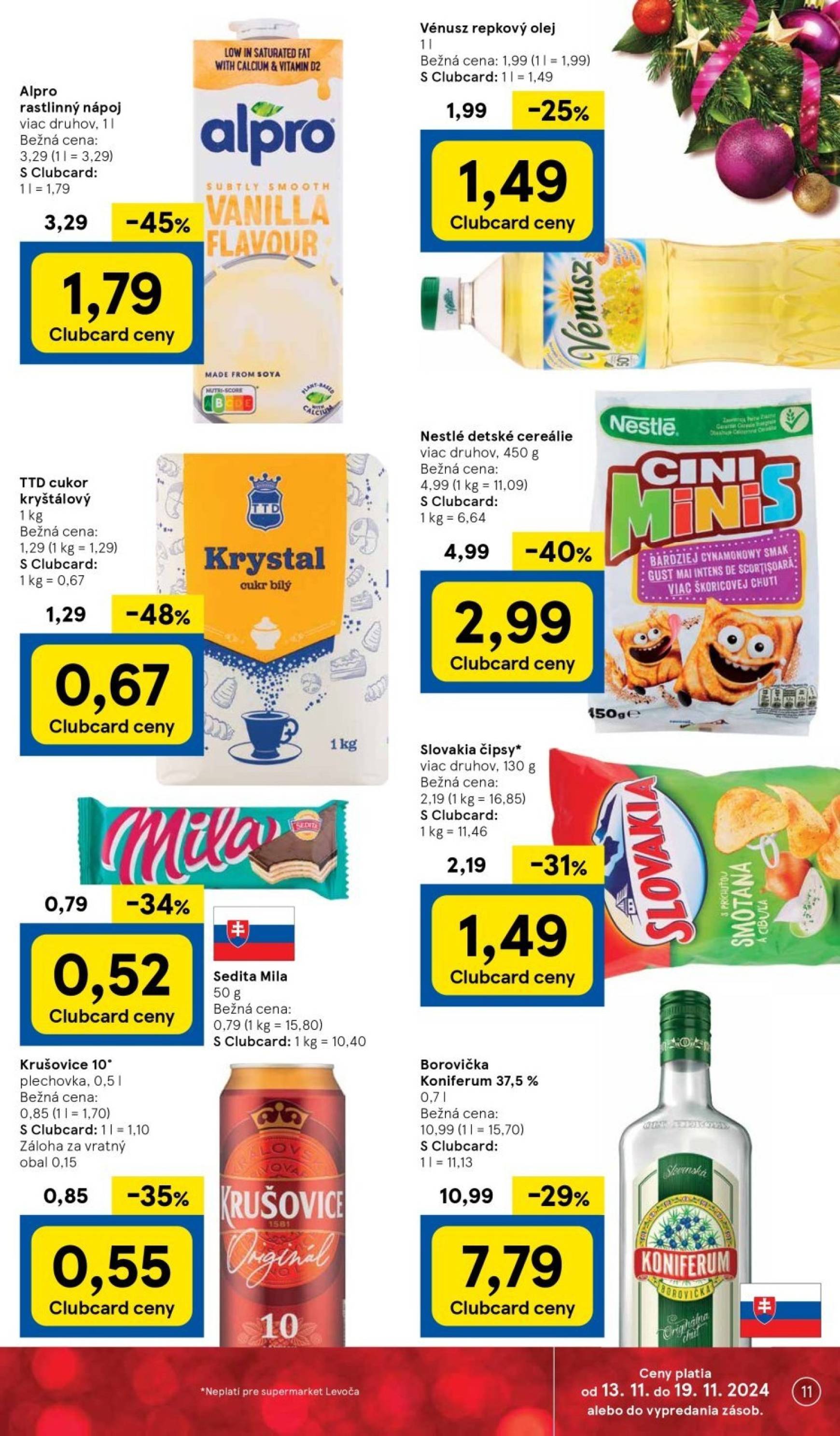 tesco - Tesco Supermarket leták platný od 13.11. - 19.11. - page: 11