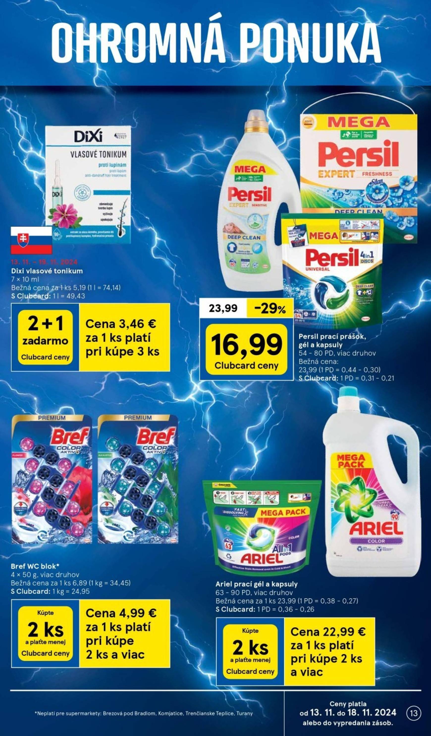 tesco - Tesco Supermarket leták platný od 13.11. - 19.11. - page: 13