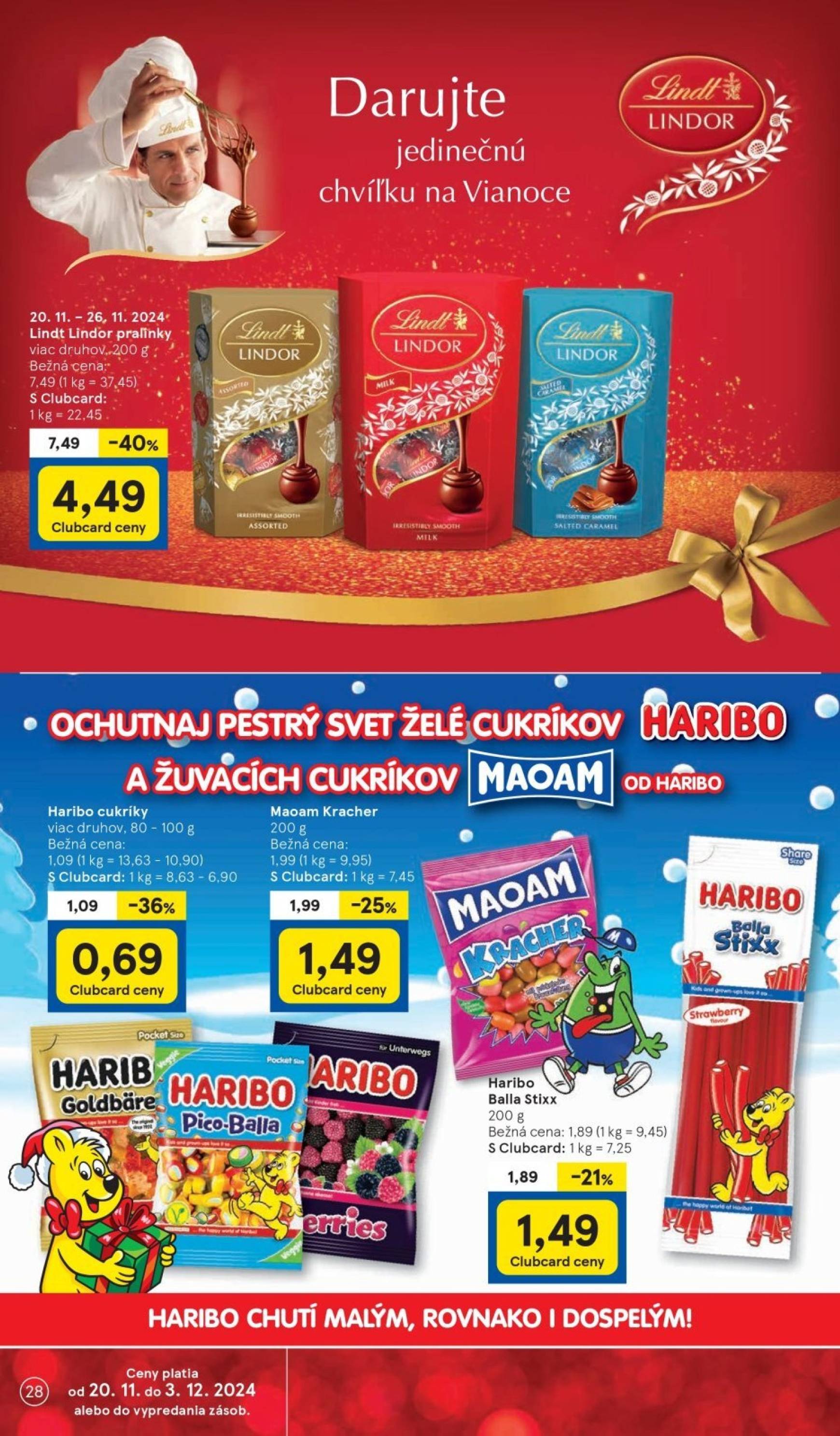 tesco - Tesco Supermarket leták platný od 20.11. - 26.11. - page: 28