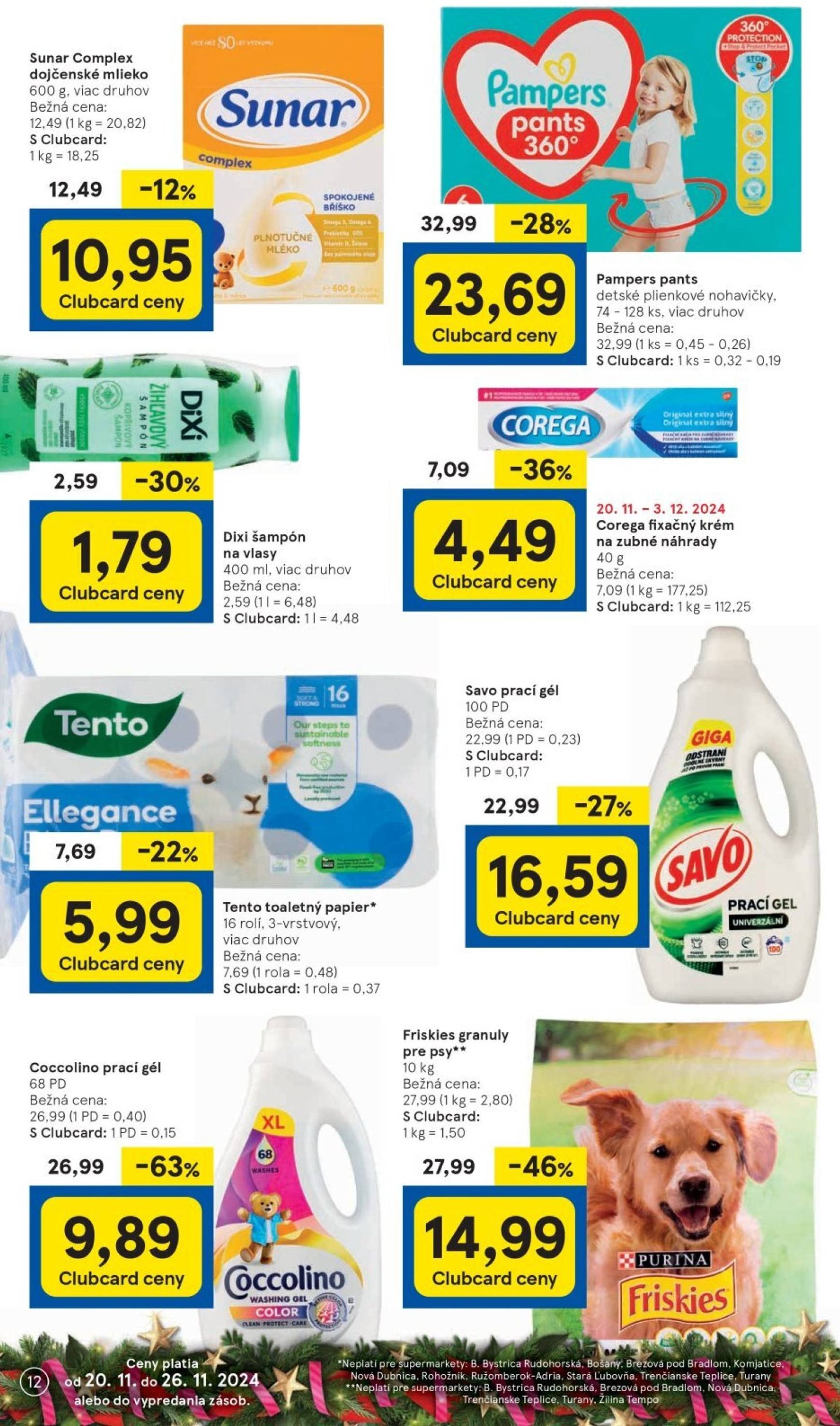 tesco - Tesco Supermarket leták platný od 20.11. - 26.11. - page: 12