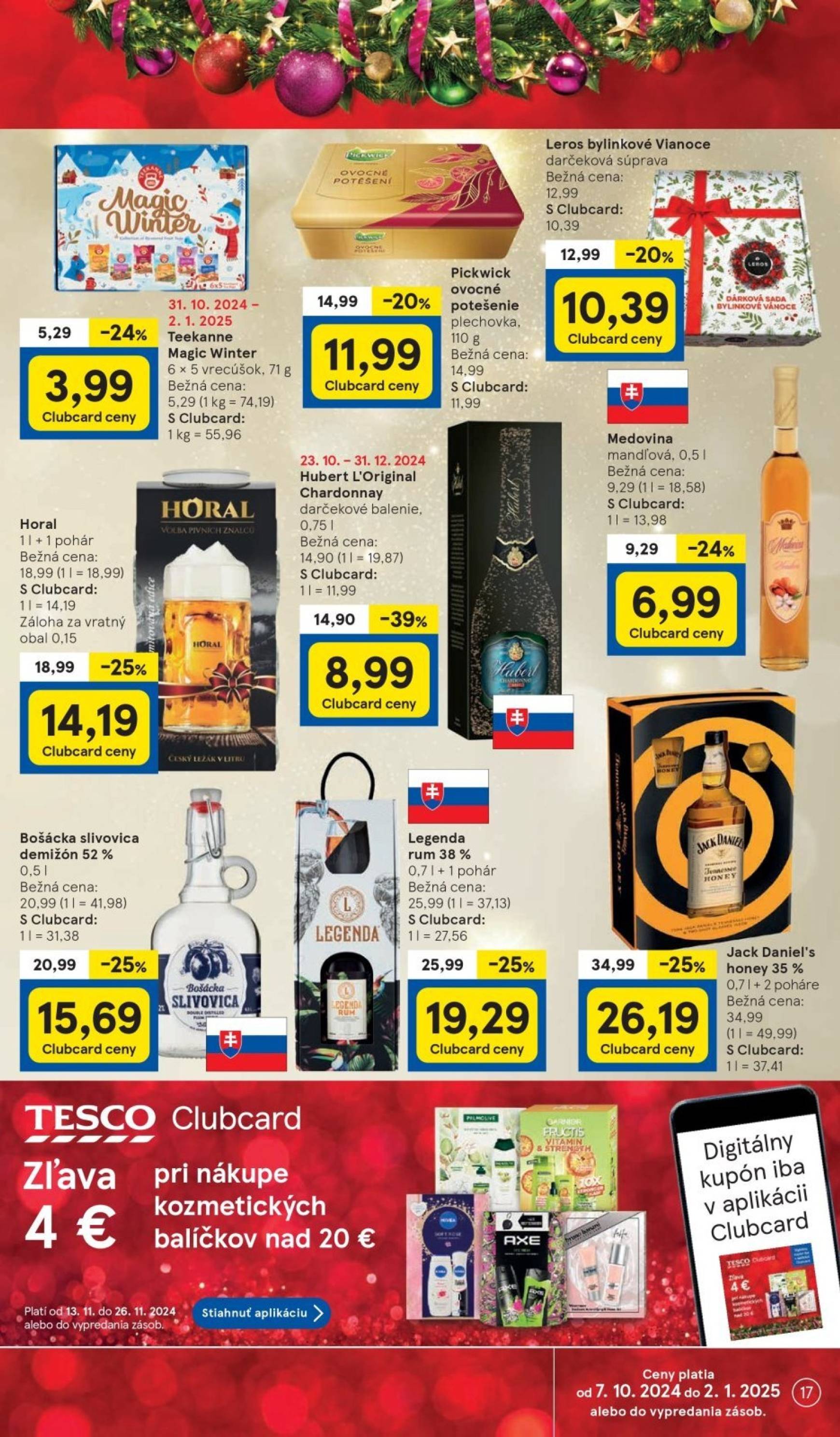 tesco - Tesco Supermarket leták platný od 20.11. - 26.11. - page: 17