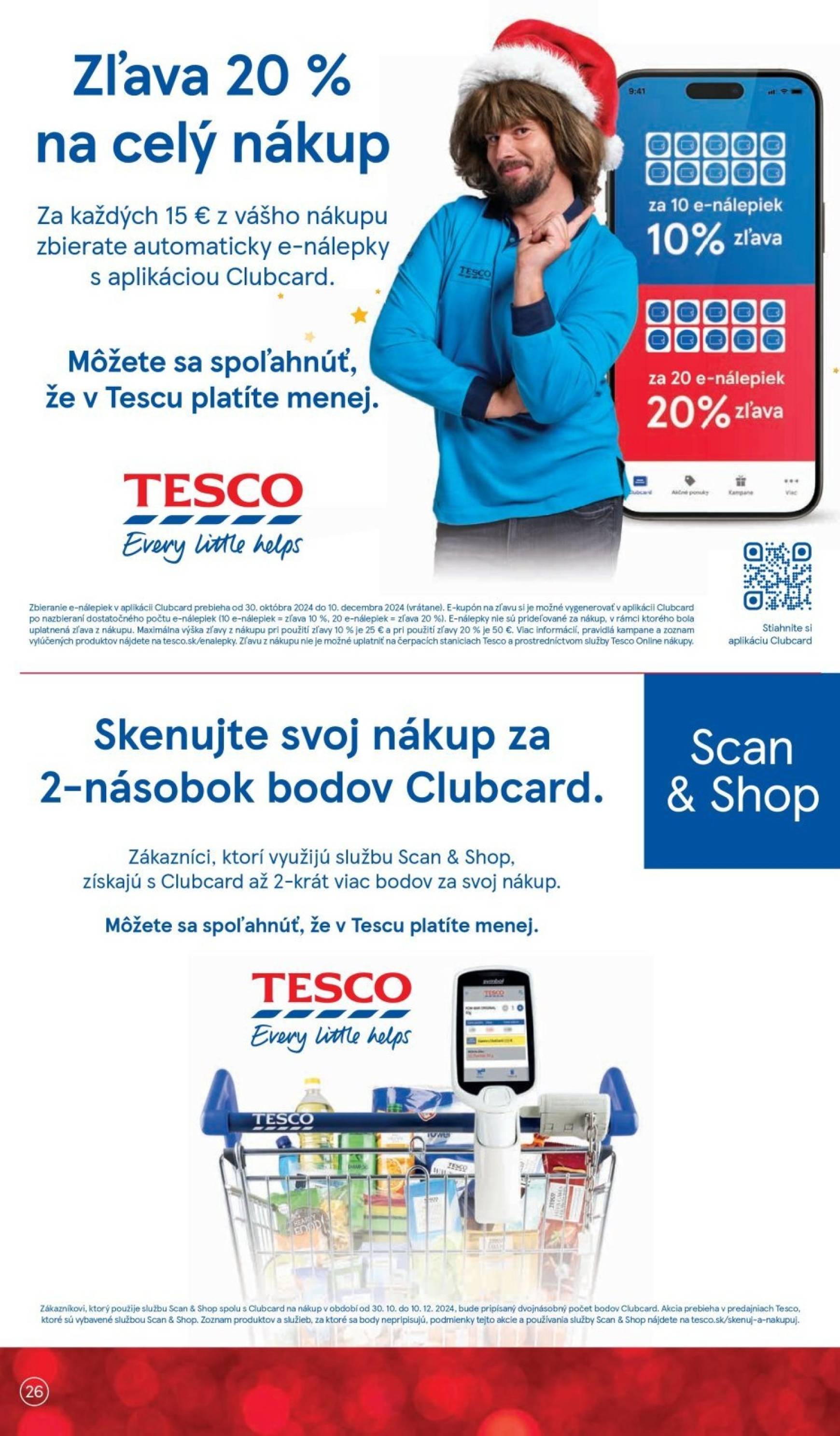 tesco - Tesco Supermarket leták platný od 20.11. - 26.11. - page: 26