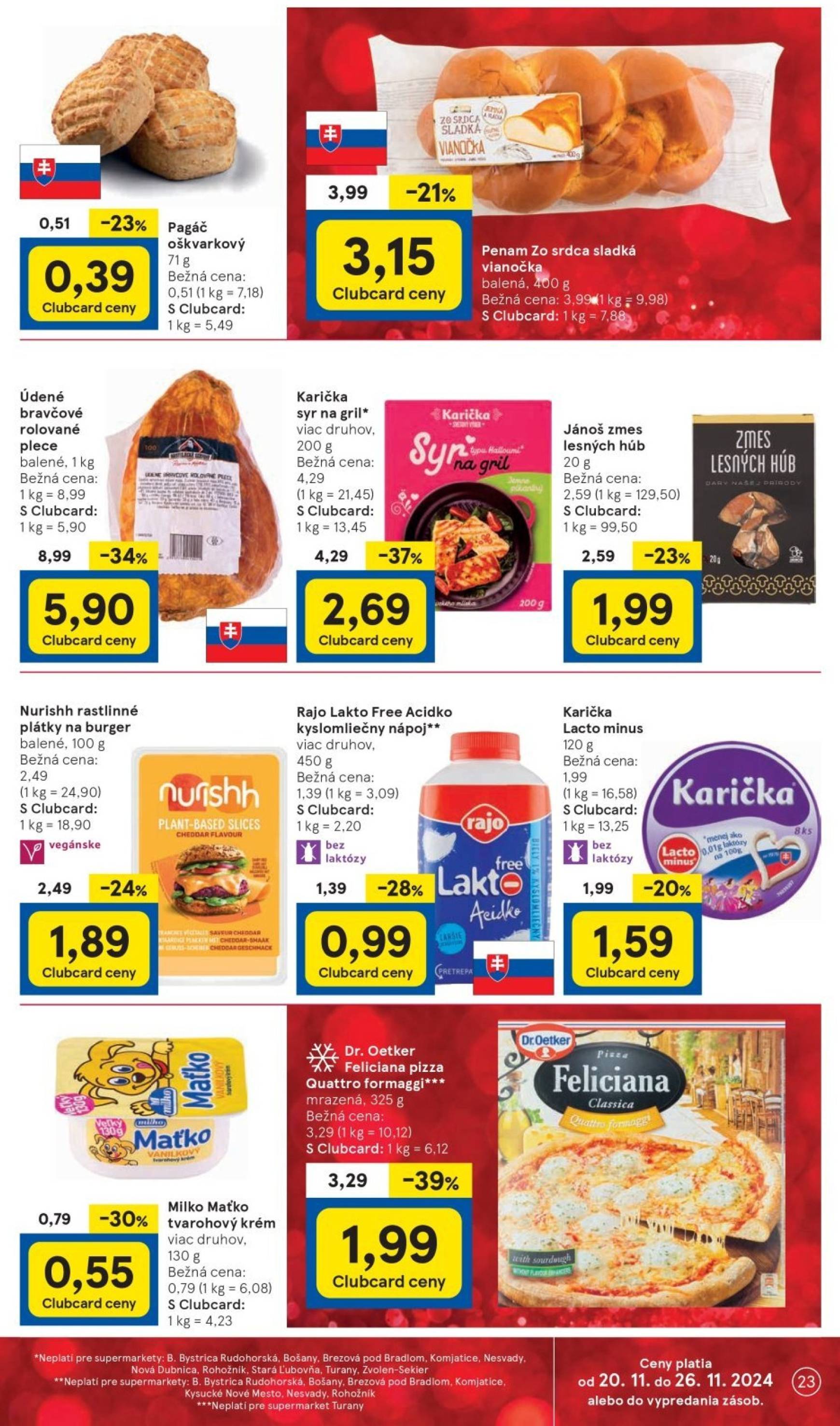 tesco - Tesco Supermarket leták platný od 20.11. - 26.11. - page: 23