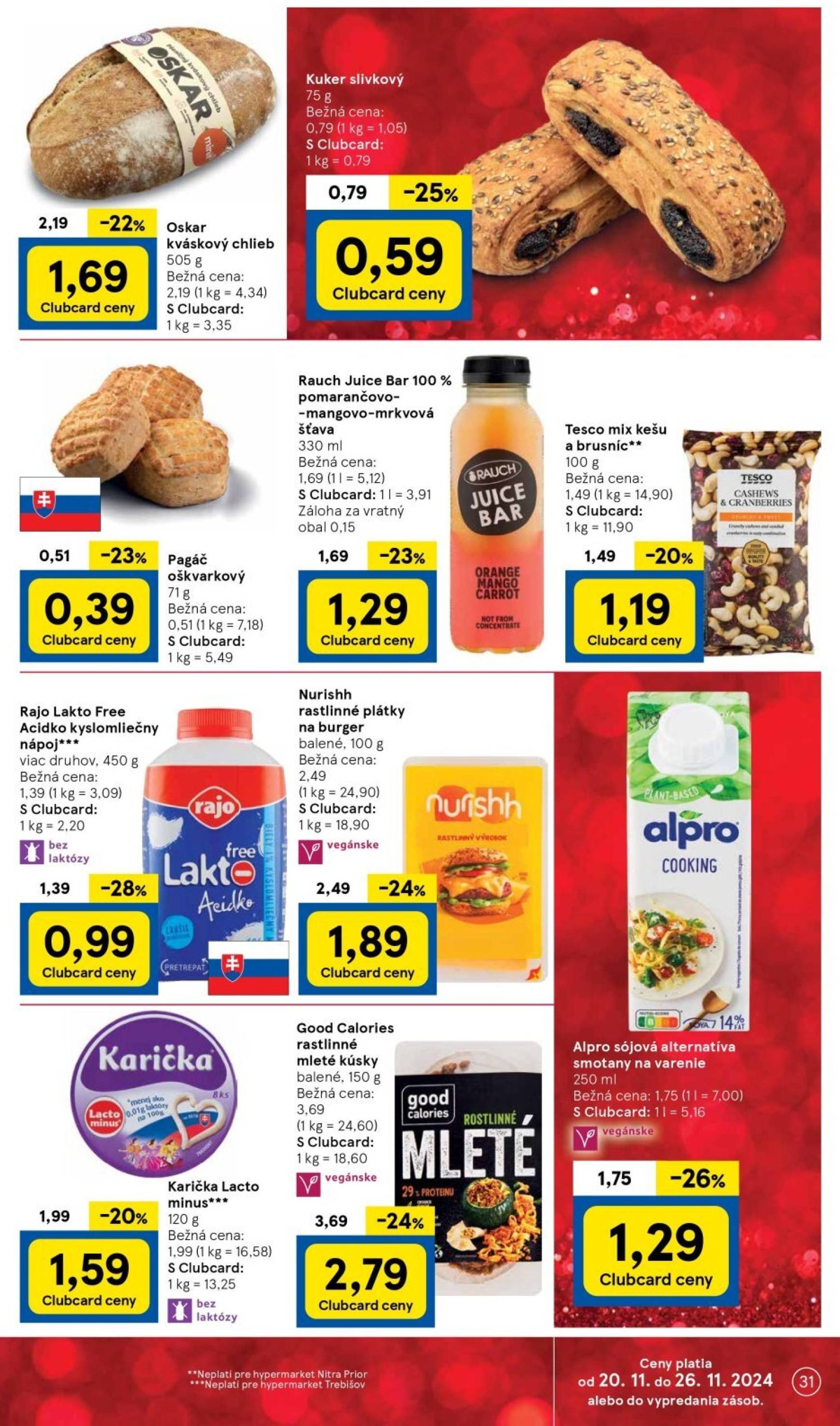 tesco - Tesco leták platný od 20.11. - 28.11. - page: 31