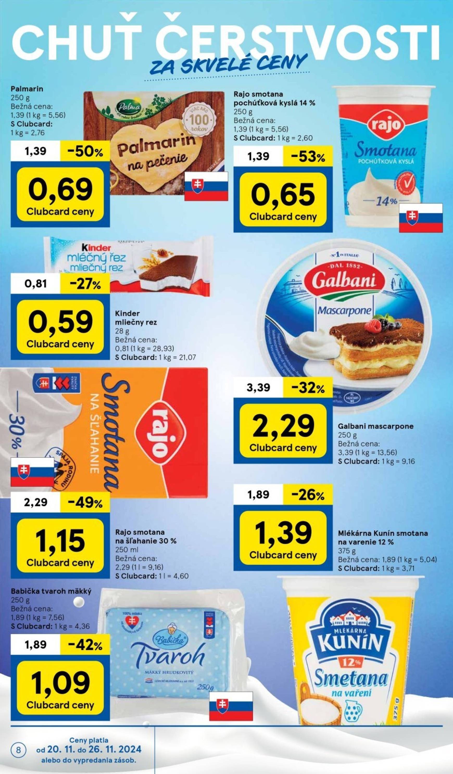 tesco - Tesco leták platný od 20.11. - 28.11. - page: 8