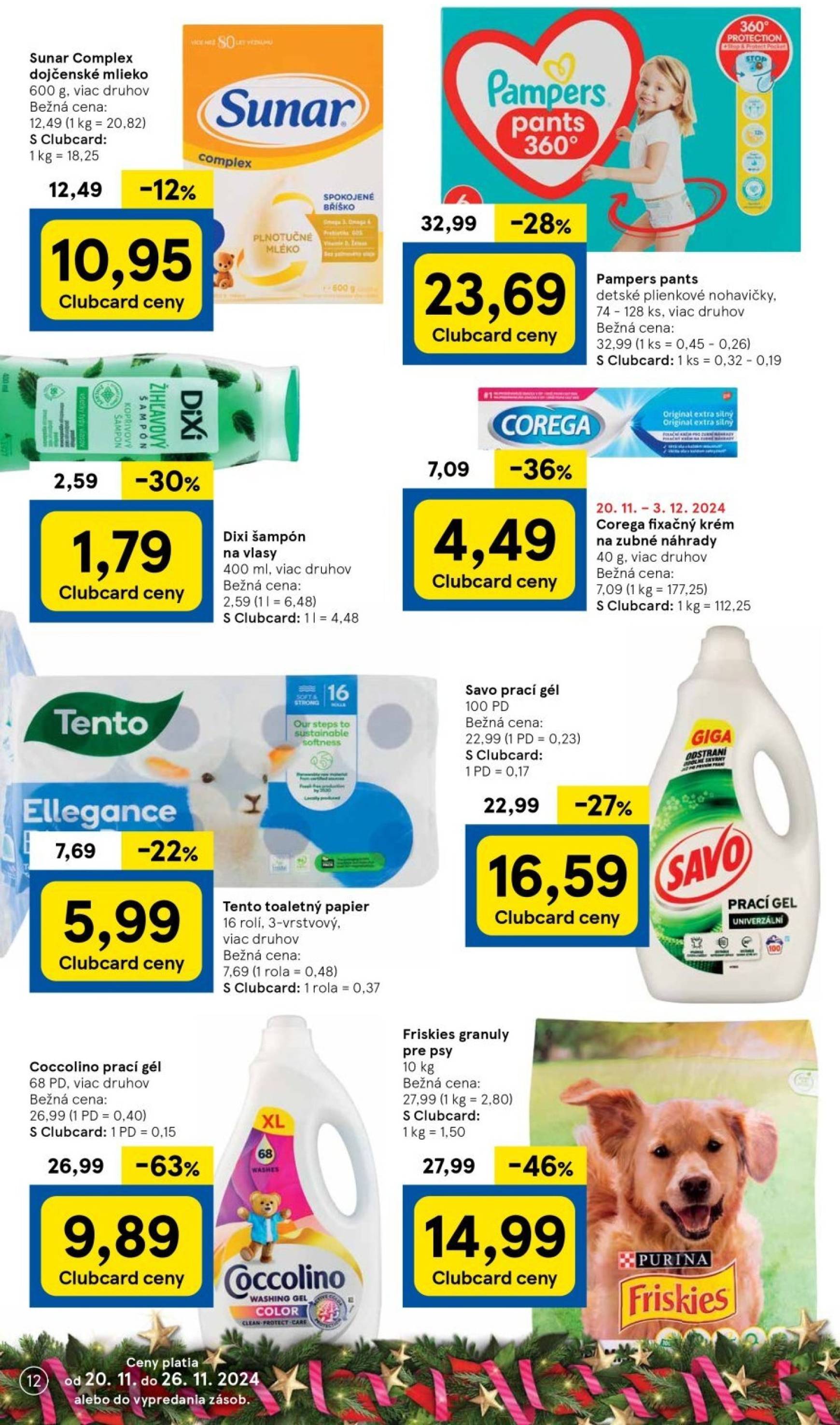 tesco - Tesco leták platný od 20.11. - 28.11. - page: 12