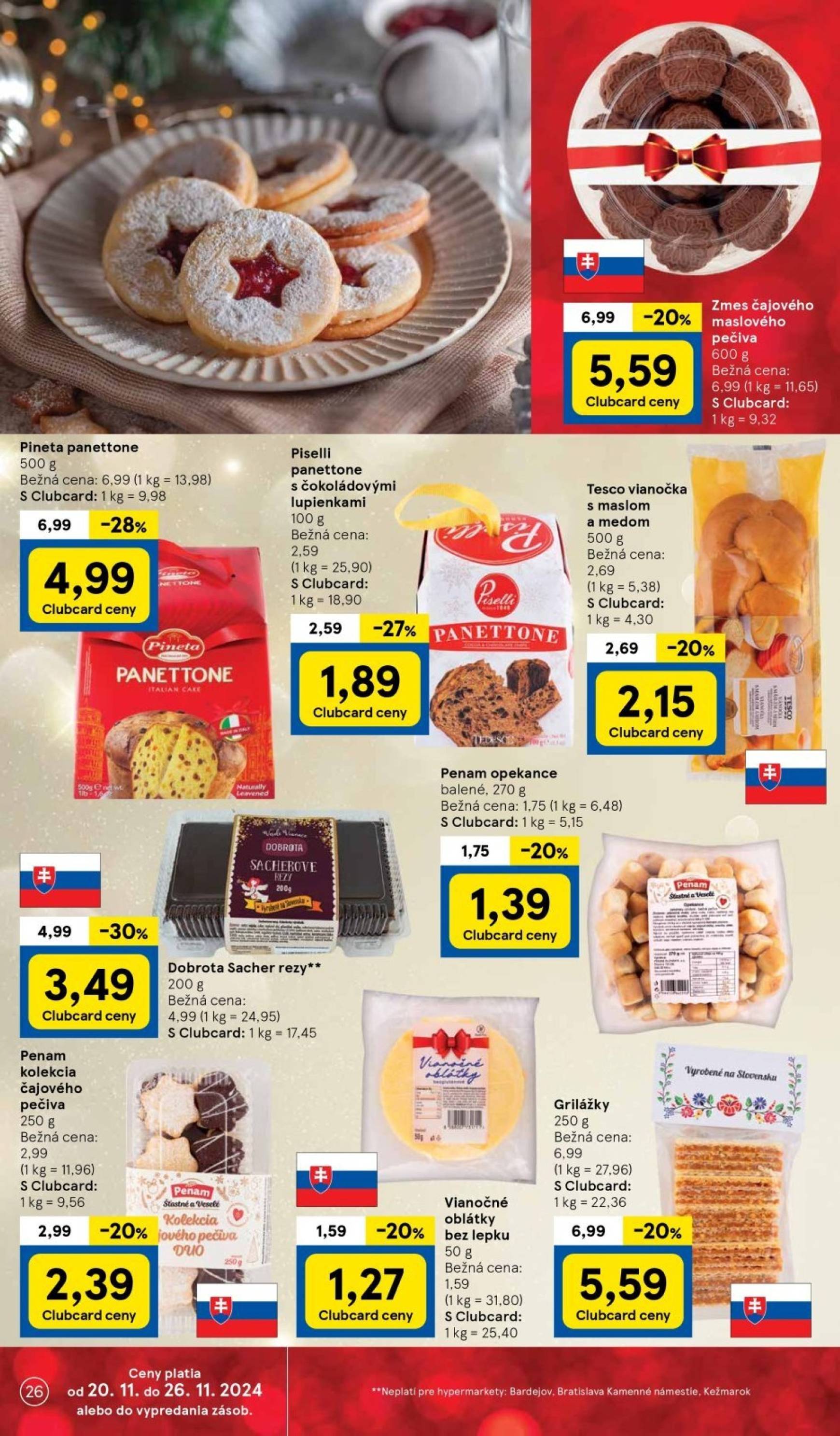 tesco - Tesco leták platný od 20.11. - 28.11. - page: 26