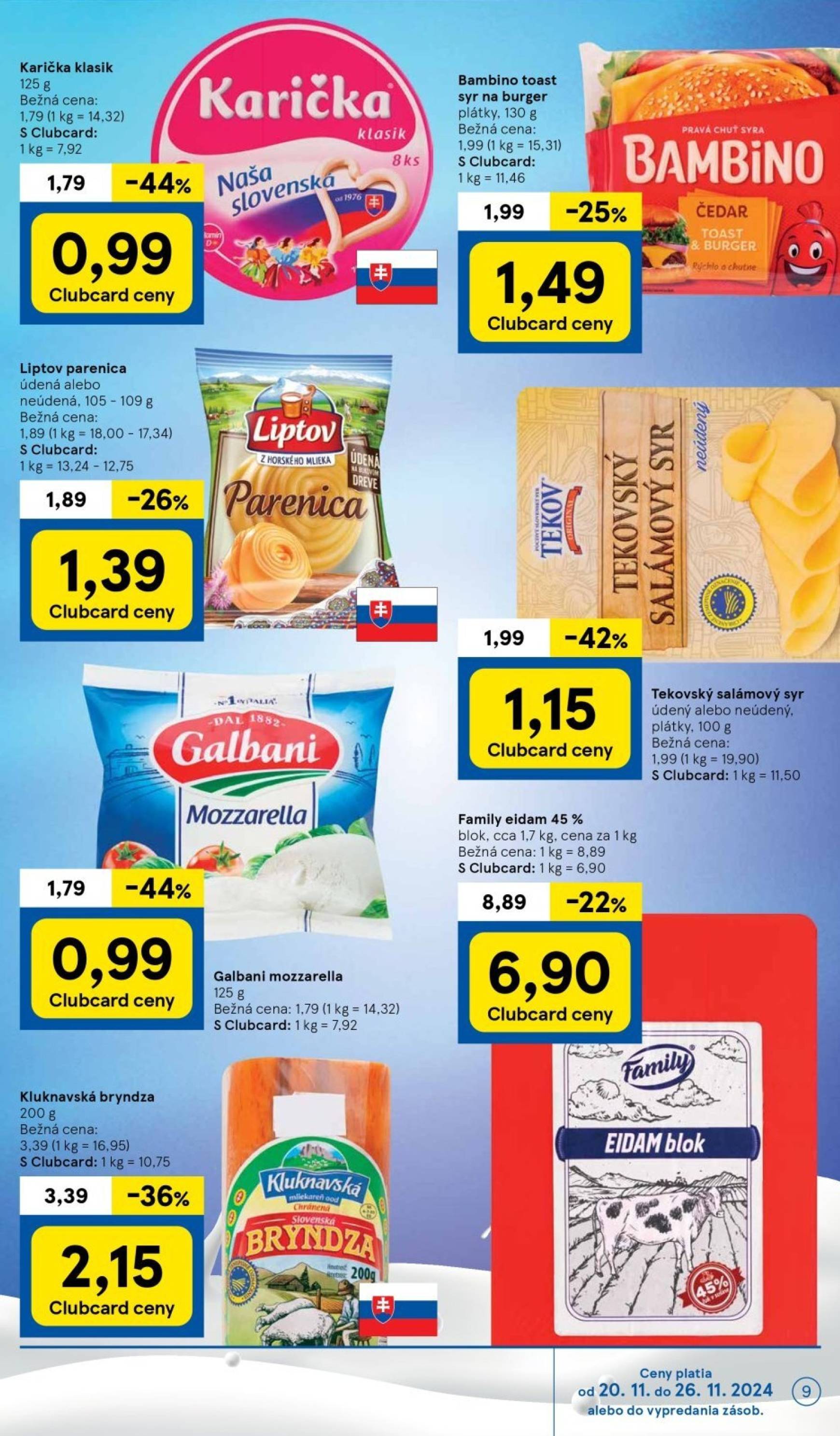 tesco - Tesco leták platný od 20.11. - 28.11. - page: 9