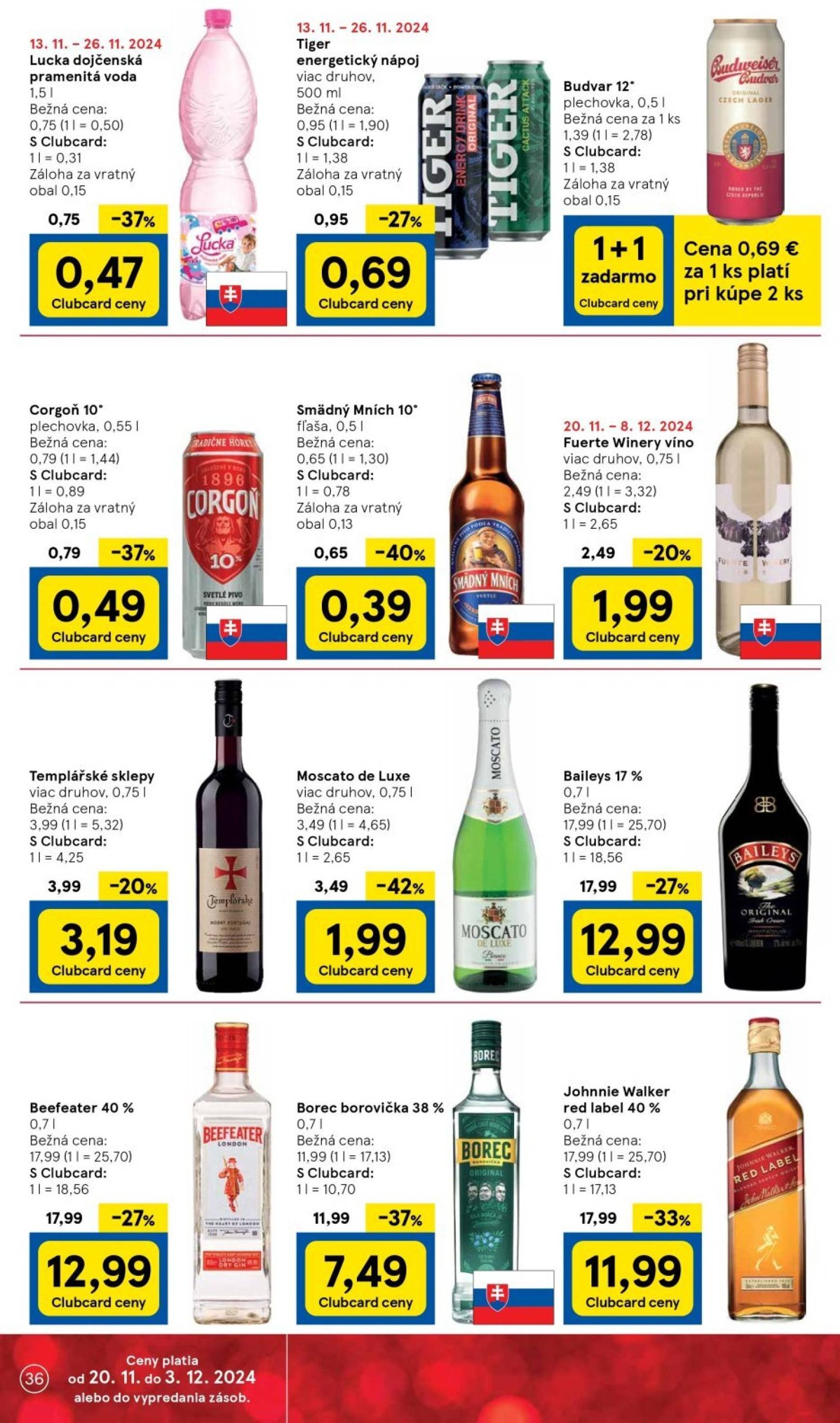 tesco - Tesco leták platný od 20.11. - 28.11. - page: 36