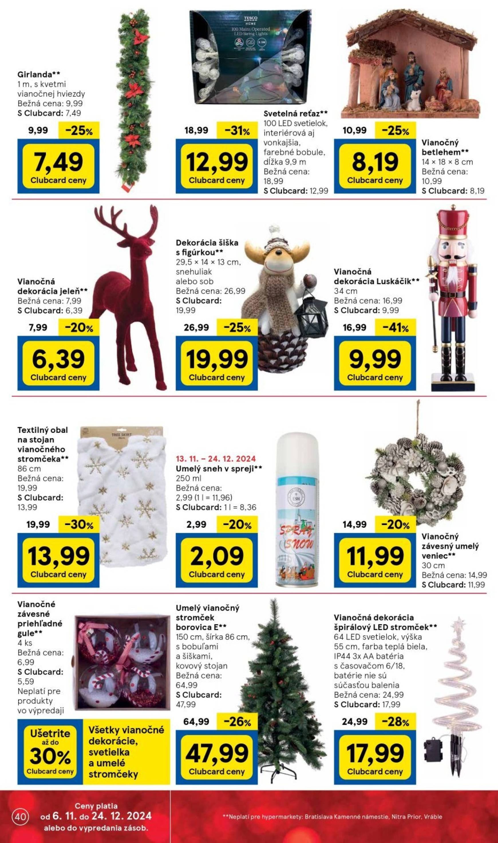 tesco - Tesco leták platný od 20.11. - 28.11. - page: 40