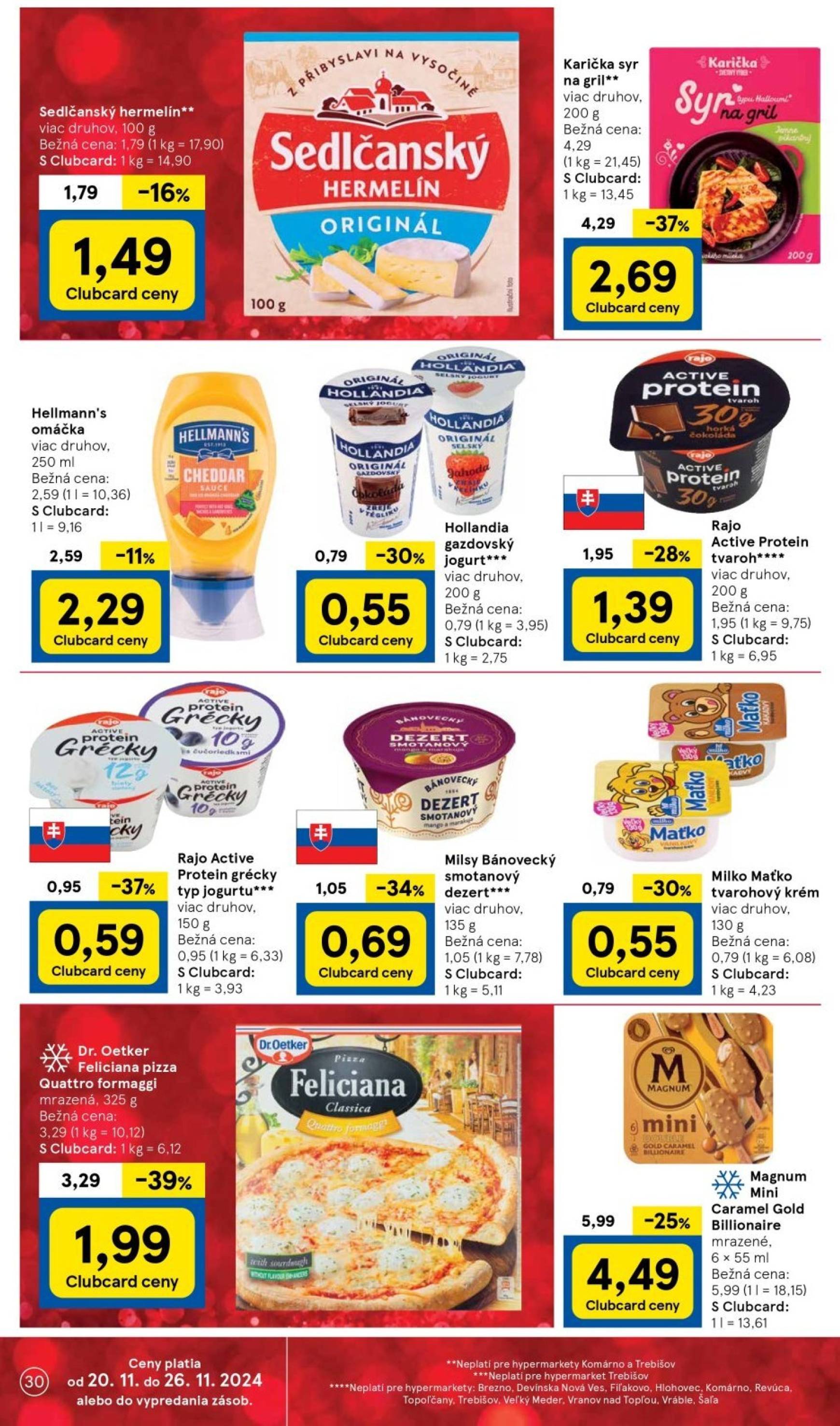 tesco - Tesco leták platný od 20.11. - 28.11. - page: 30