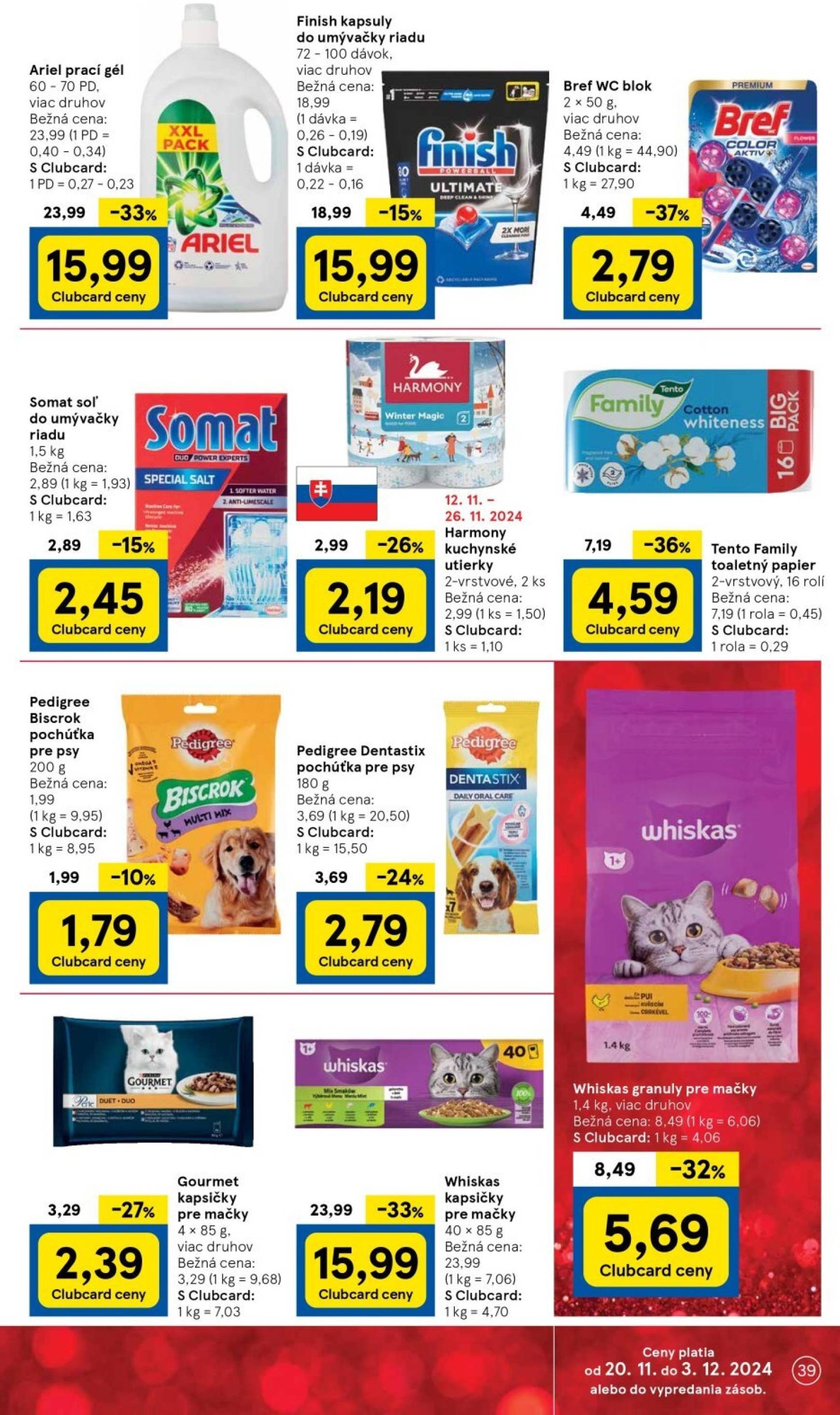 tesco - Tesco leták platný od 20.11. - 28.11. - page: 39