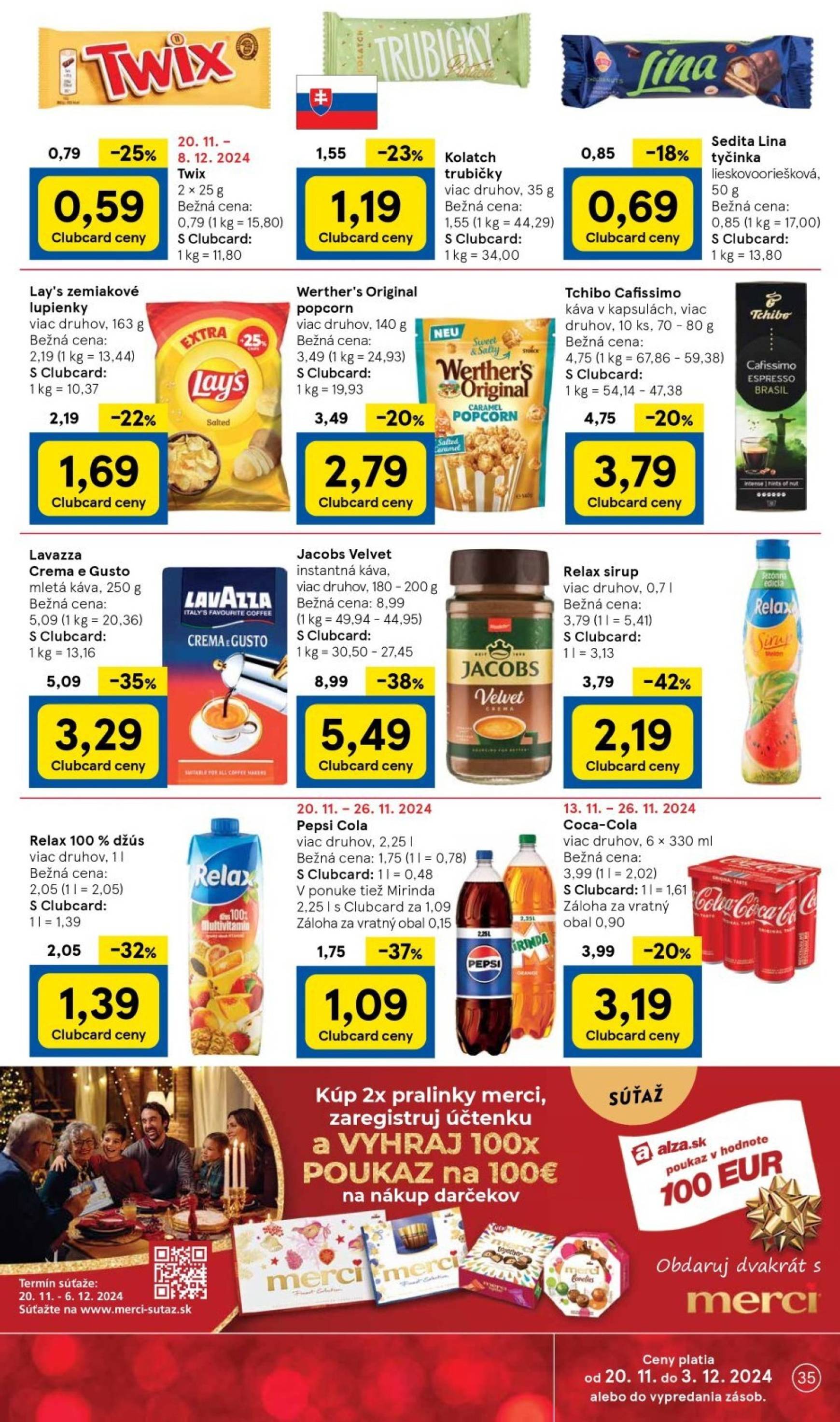 tesco - Tesco leták platný od 20.11. - 28.11. - page: 35