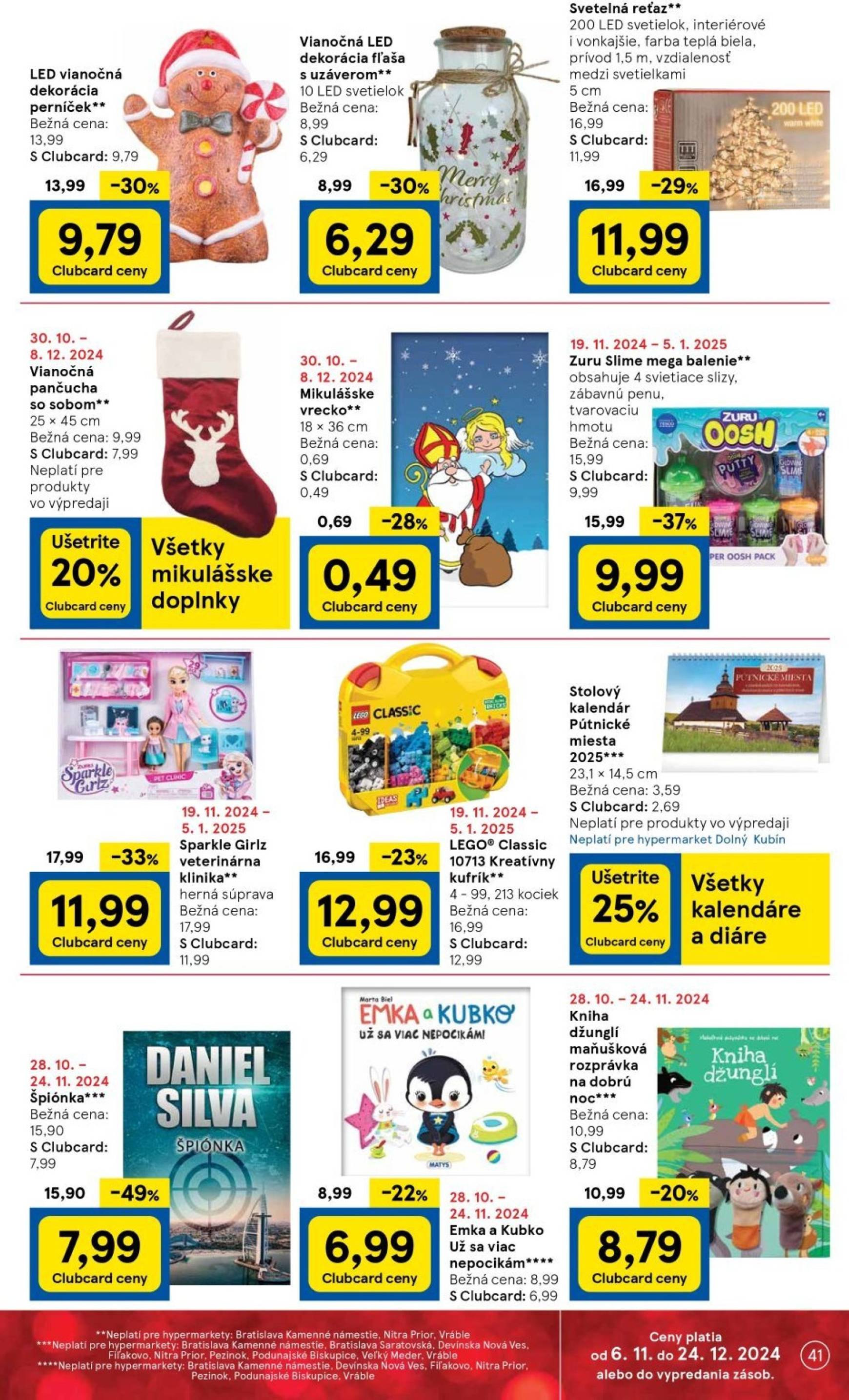 tesco - Tesco leták platný od 20.11. - 28.11. - page: 41