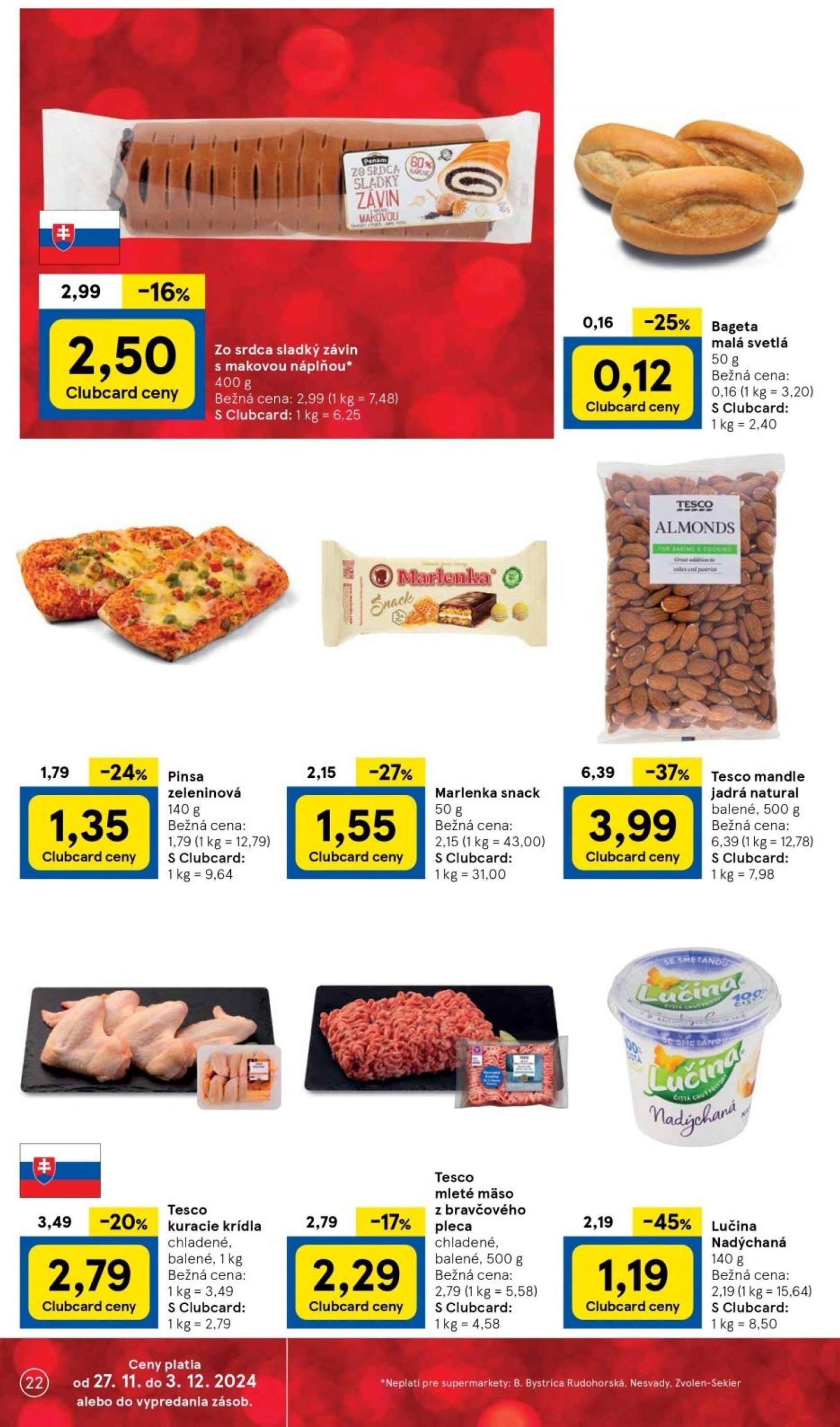 tesco - Tesco Supermarket leták platný od 27.11. - 03.12. - page: 22