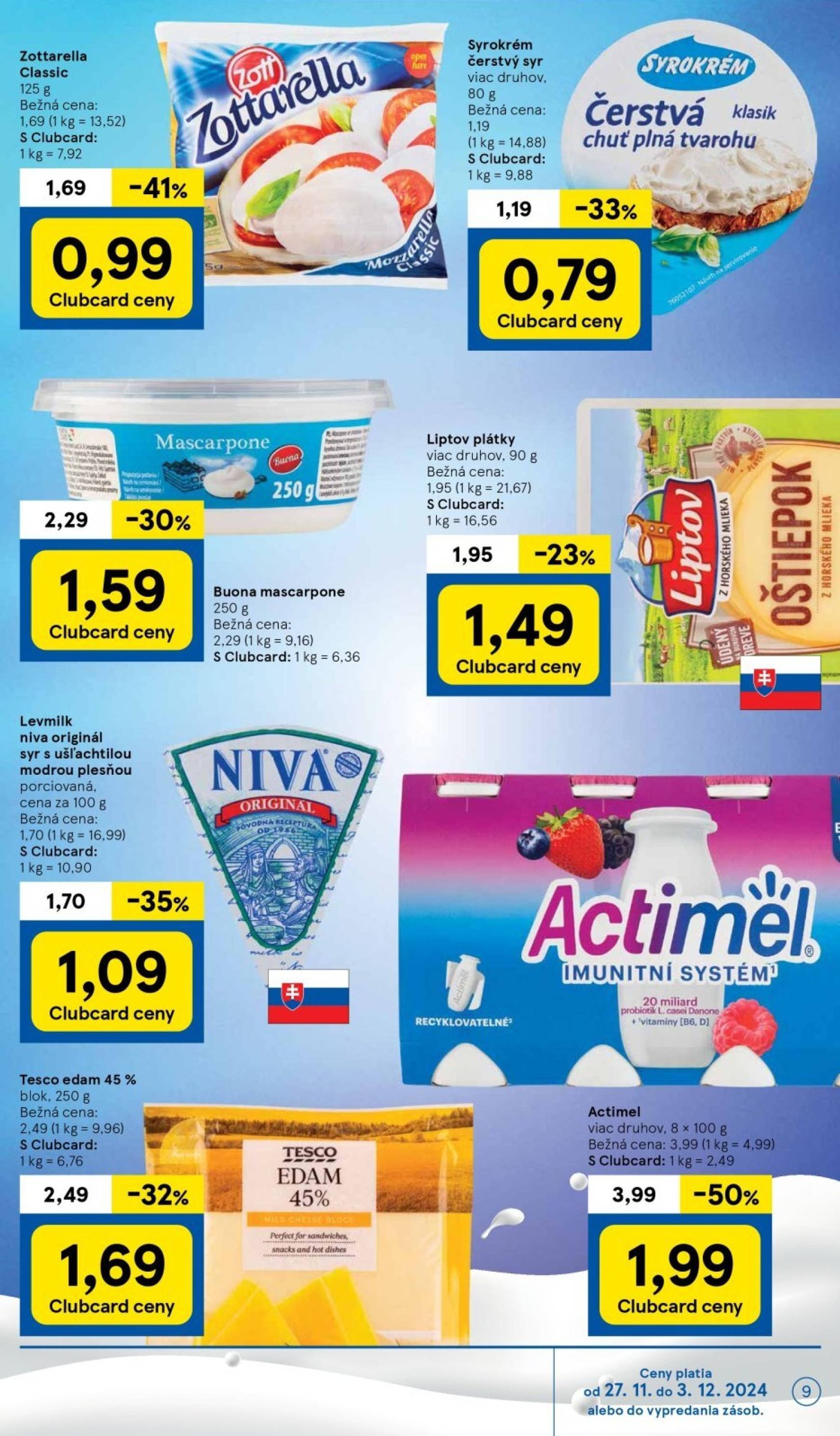 tesco - Tesco Supermarket leták platný od 27.11. - 03.12. - page: 9