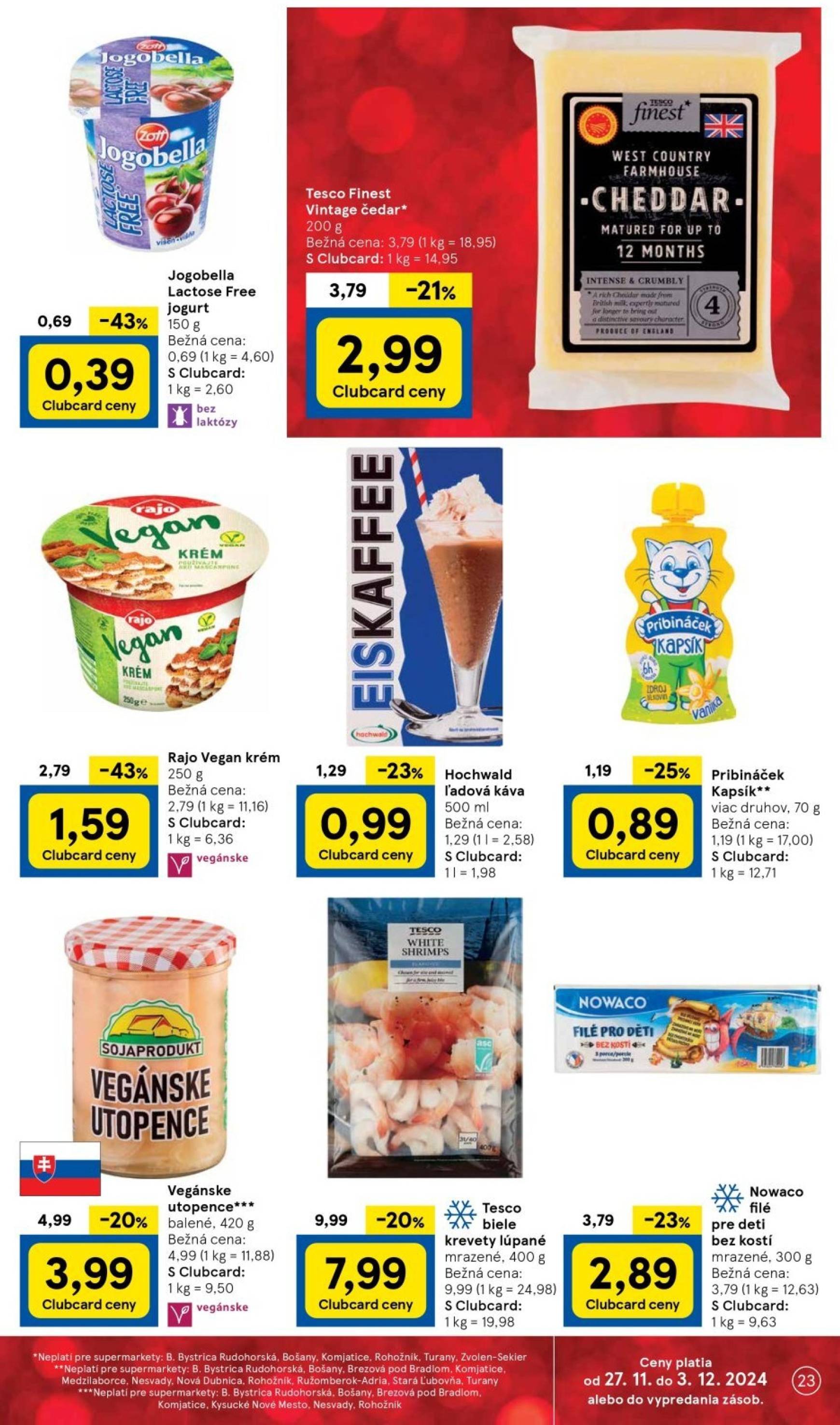 tesco - Tesco Supermarket leták platný od 27.11. - 03.12. - page: 23