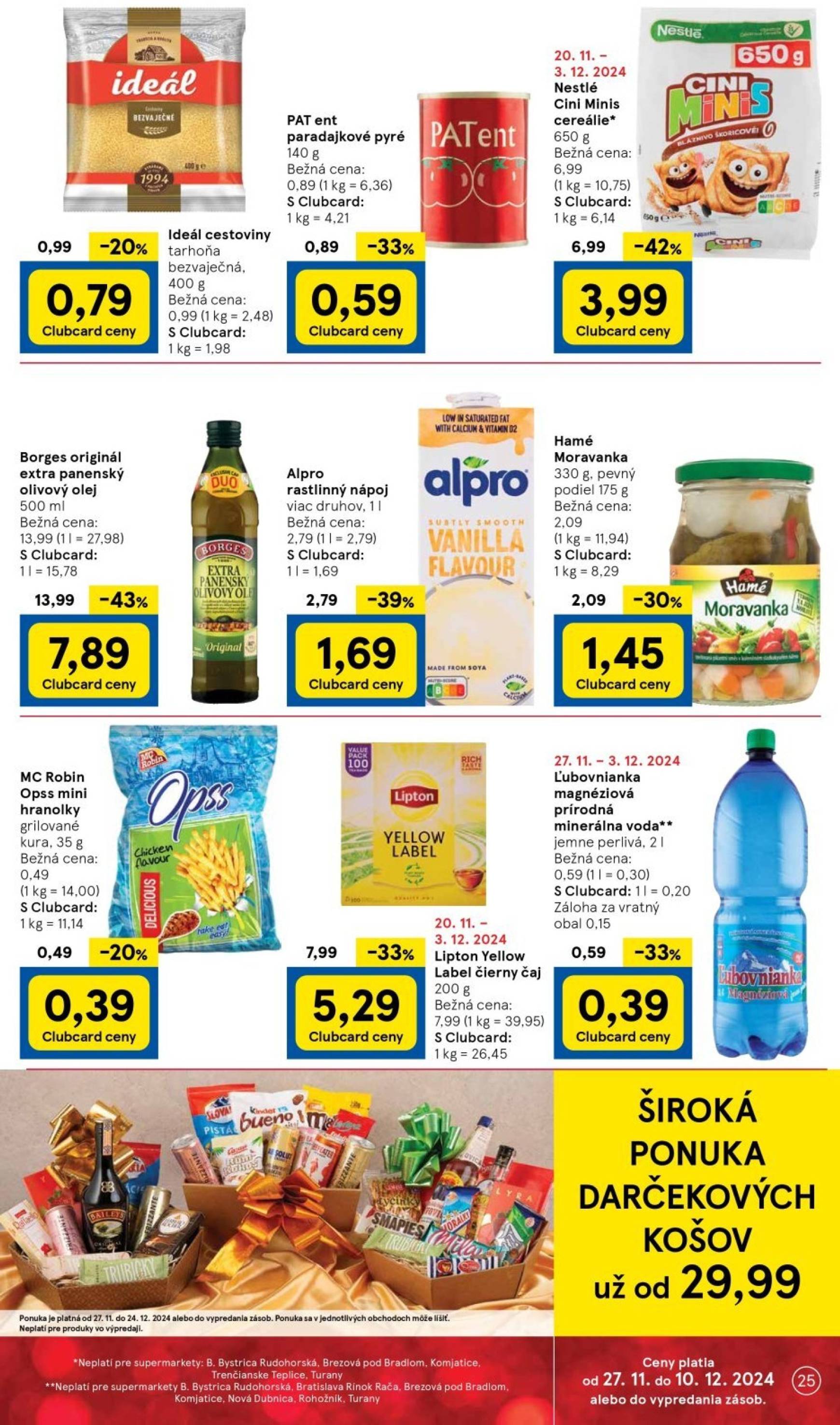 tesco - Tesco Supermarket leták platný od 27.11. - 03.12. - page: 25